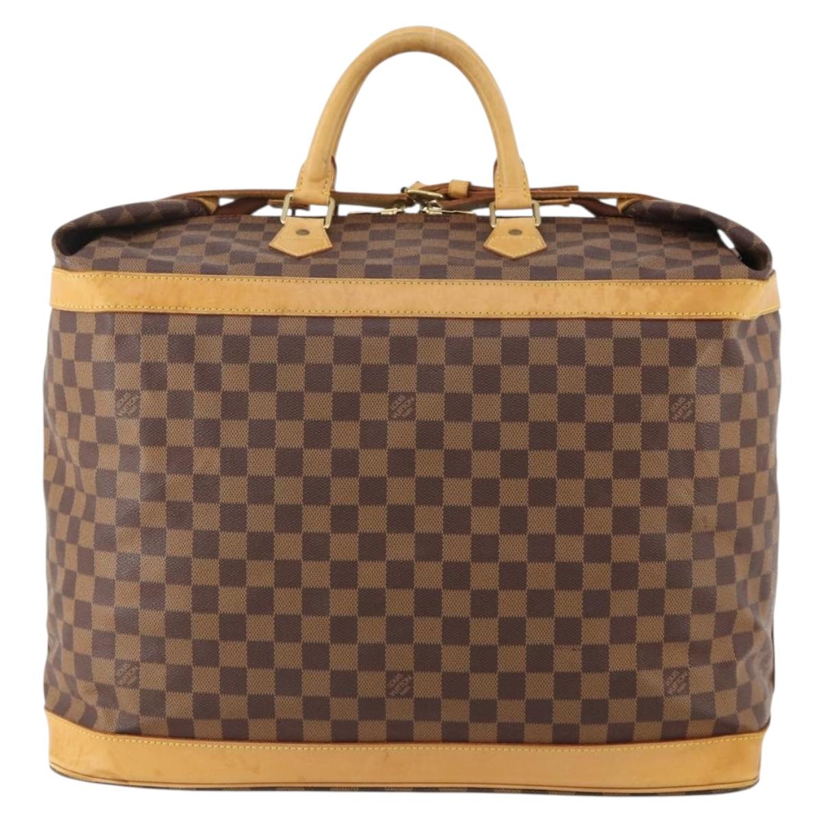 LOUIS VUITTON Damier Ebene Cruiser Bag 45 100th Anniversary N41160 Auth 179820