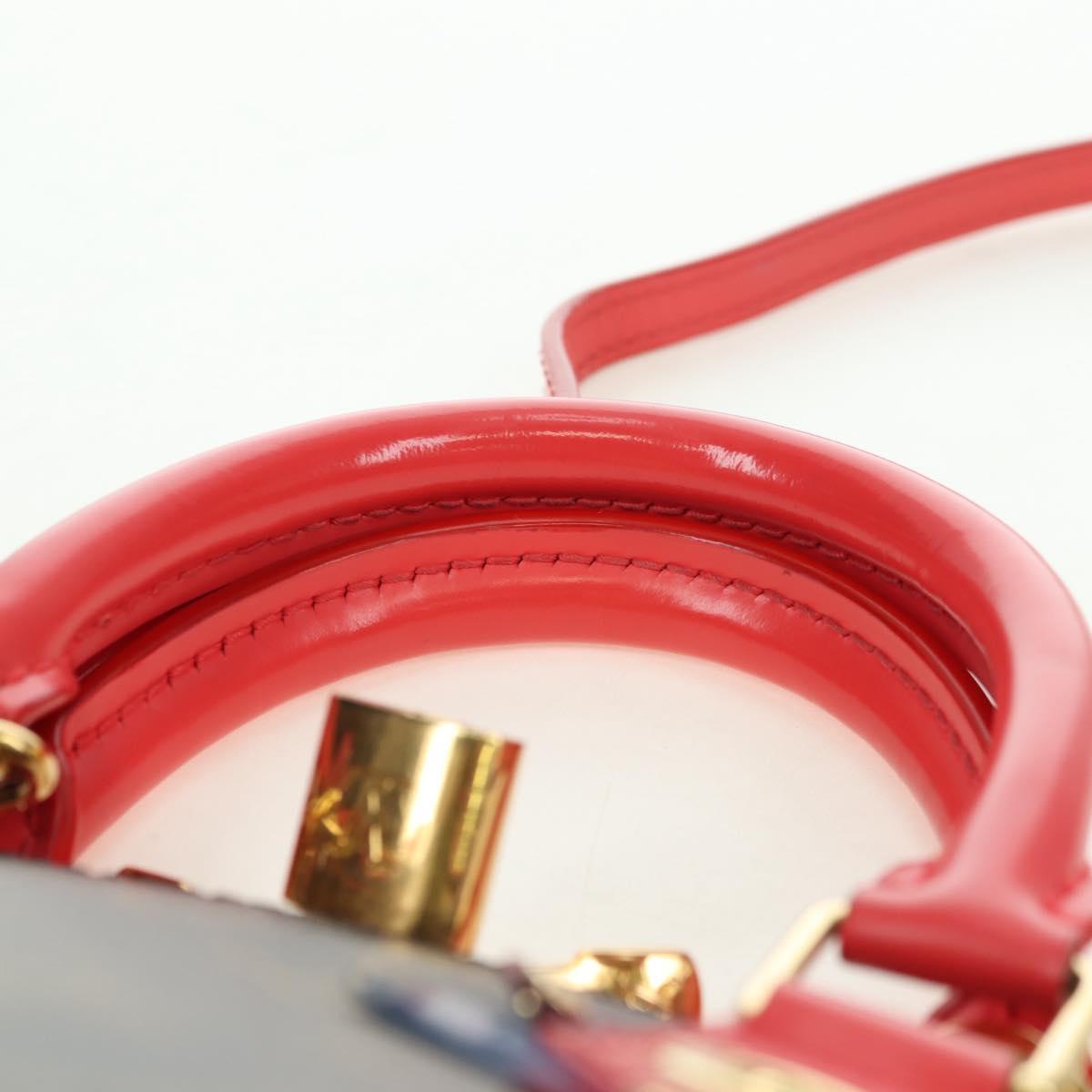 LOUIS VUITTON Monogram Totem Alma BB Hand Bag Red M41659 LV Auth 179848SAV