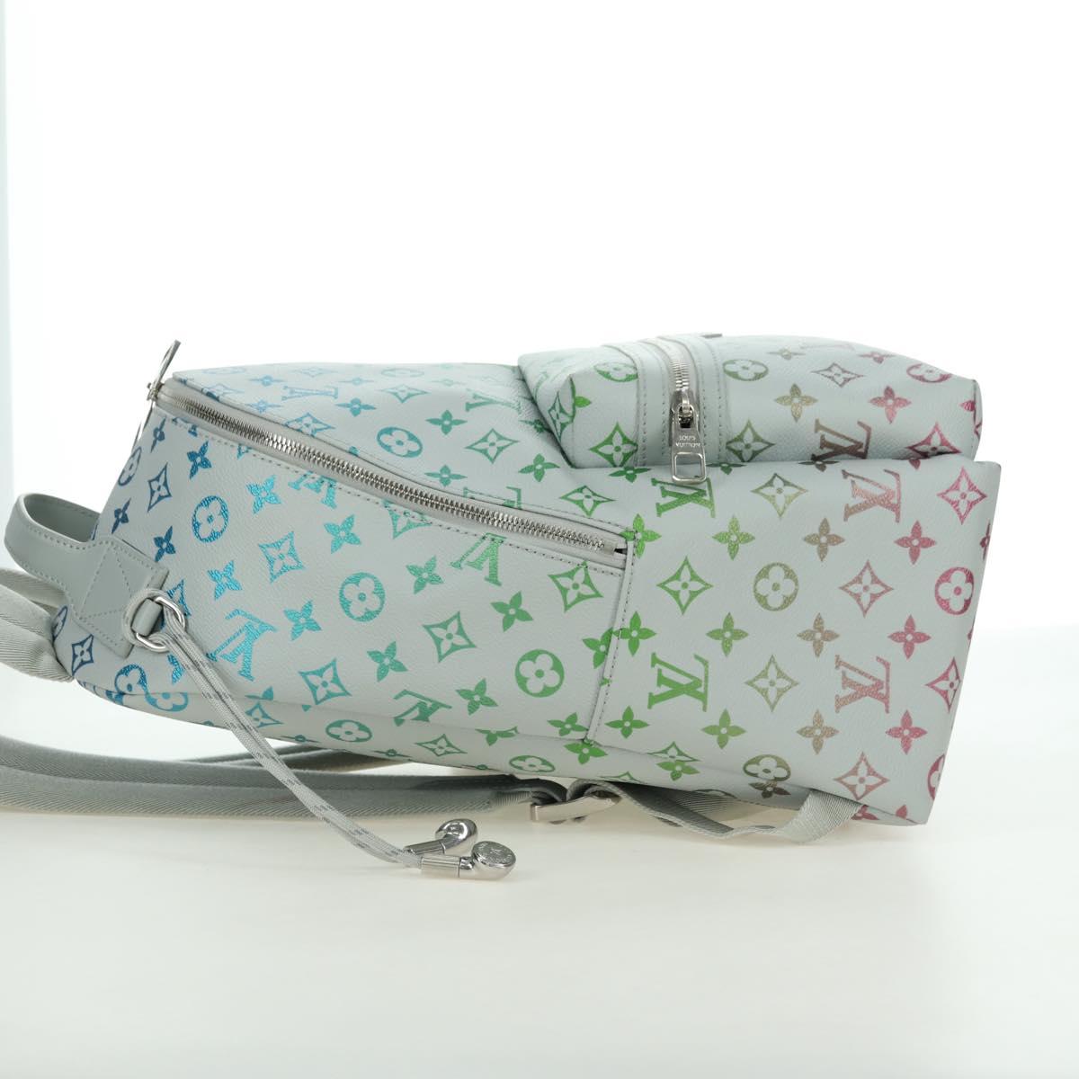 LOUIS VUITTON Monogram Iridescent Discovery Backpack Gray M14184 Auth 179853SAM