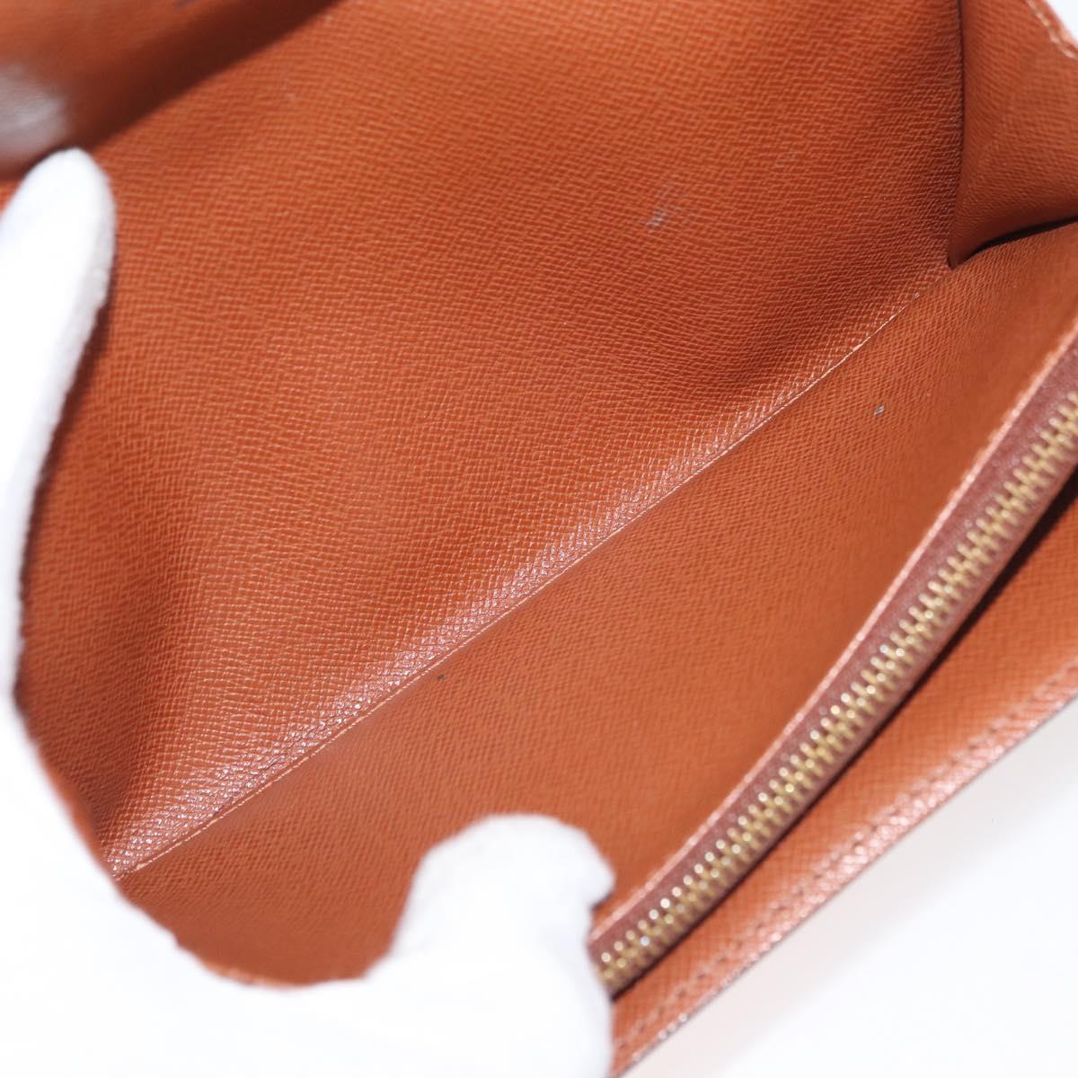 LOUIS VUITTON Monogram Pochette Porte Monnaie Credit Wallet M61725 Auth 179854