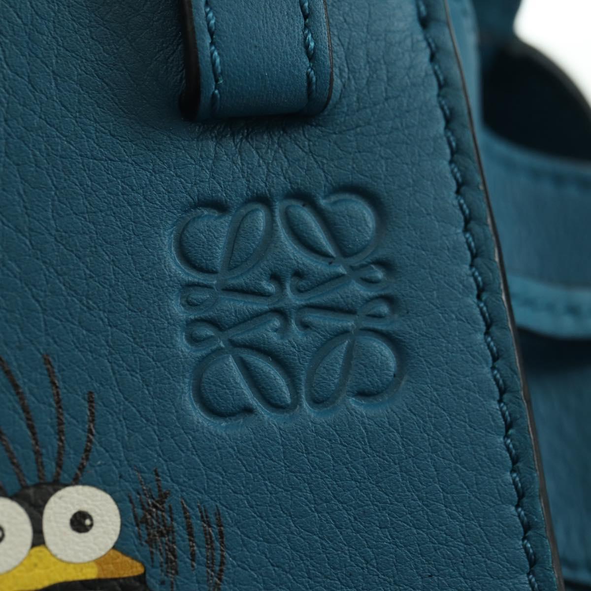 LOEWE × Studio Ghibli Hammock Mini Hand Bag Leather 2way Blue Auth 179863SM