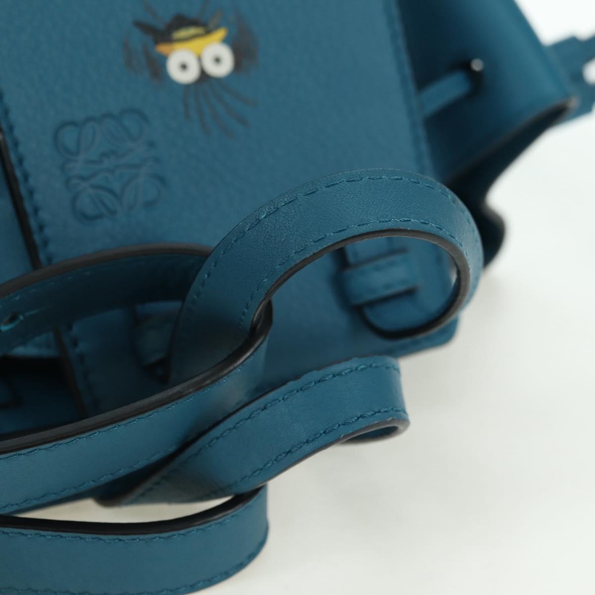 LOEWE × Studio Ghibli Hammock Mini Hand Bag Leather 2way Blue Auth 179863SM