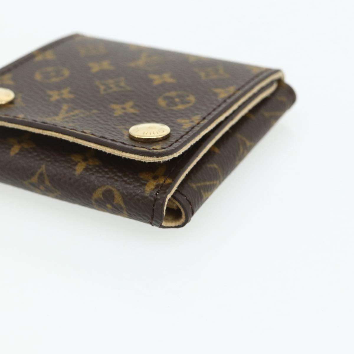 LOUIS VUITTON Monogram Jewelry case Jewelry Box LV Auth 179884A