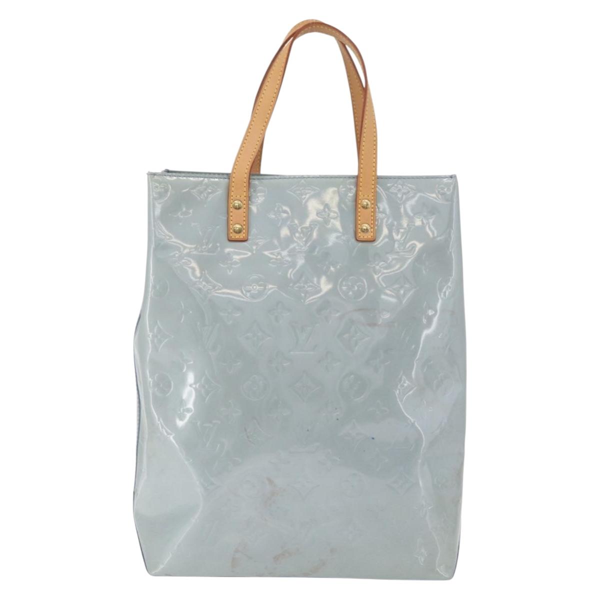 LOUIS VUITTON Monogram Vernis Reade MM Hand Bag Lavande M91226 LV Auth 179897