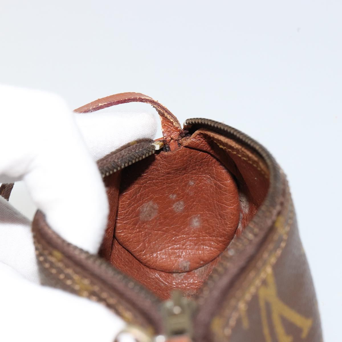 LOUIS VUITTON Monogram Papillon Pouch LV Auth 179922