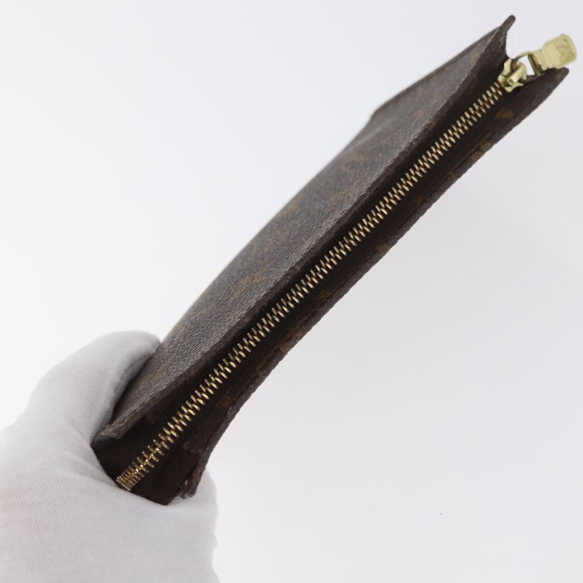 LOUIS VUITTON Monogram Bucket PM Accessory Pouch LV Auth 179926