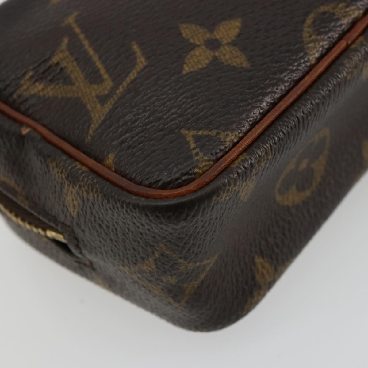 LOUIS VUITTON Monogram Trousse Wapity Pouch M58030 LV Auth 179929