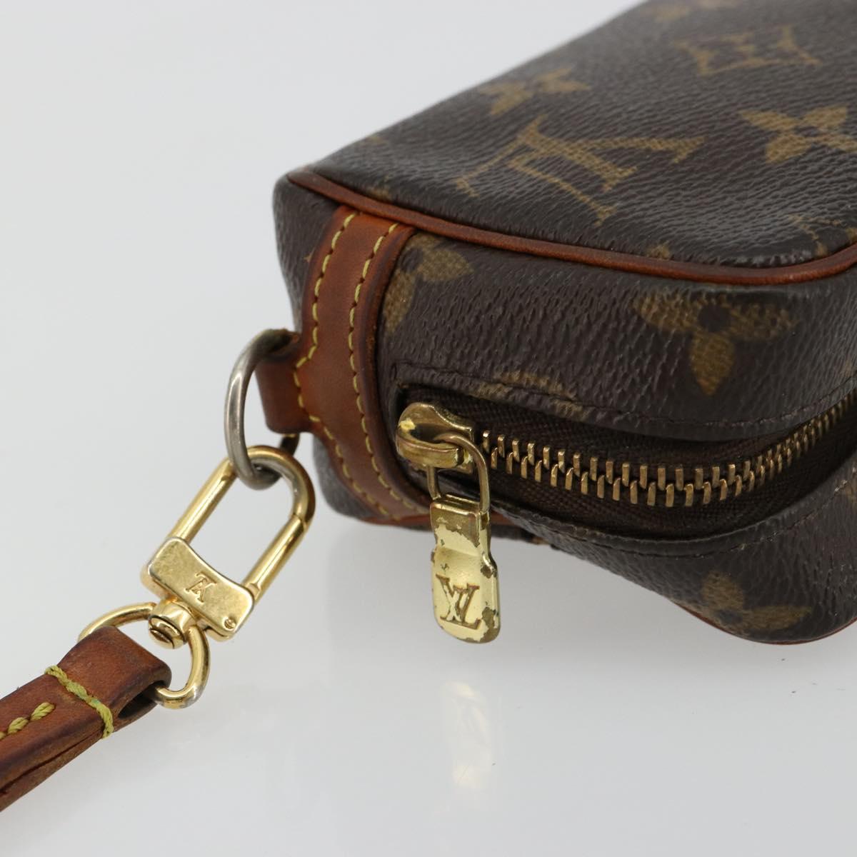 LOUIS VUITTON Monogram Trousse Wapity Pouch M58030 LV Auth 179929