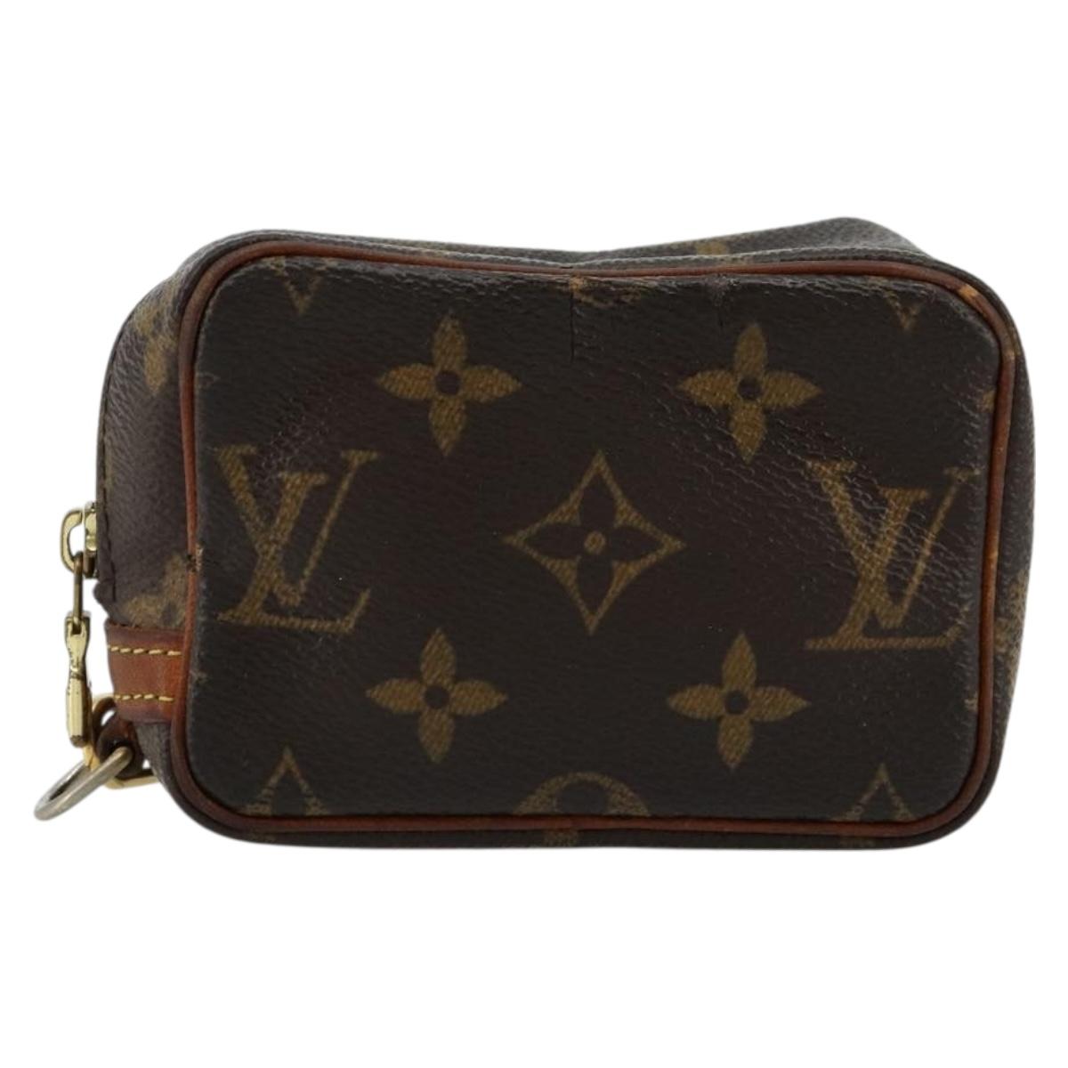 LOUIS VUITTON Monogram Trousse Wapity Pouch M58030 LV Auth 179929