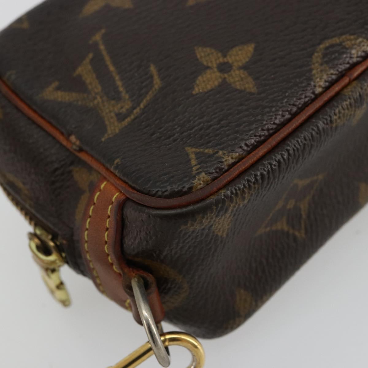 LOUIS VUITTON Monogram Trousse Wapity Pouch M58030 LV Auth 179929