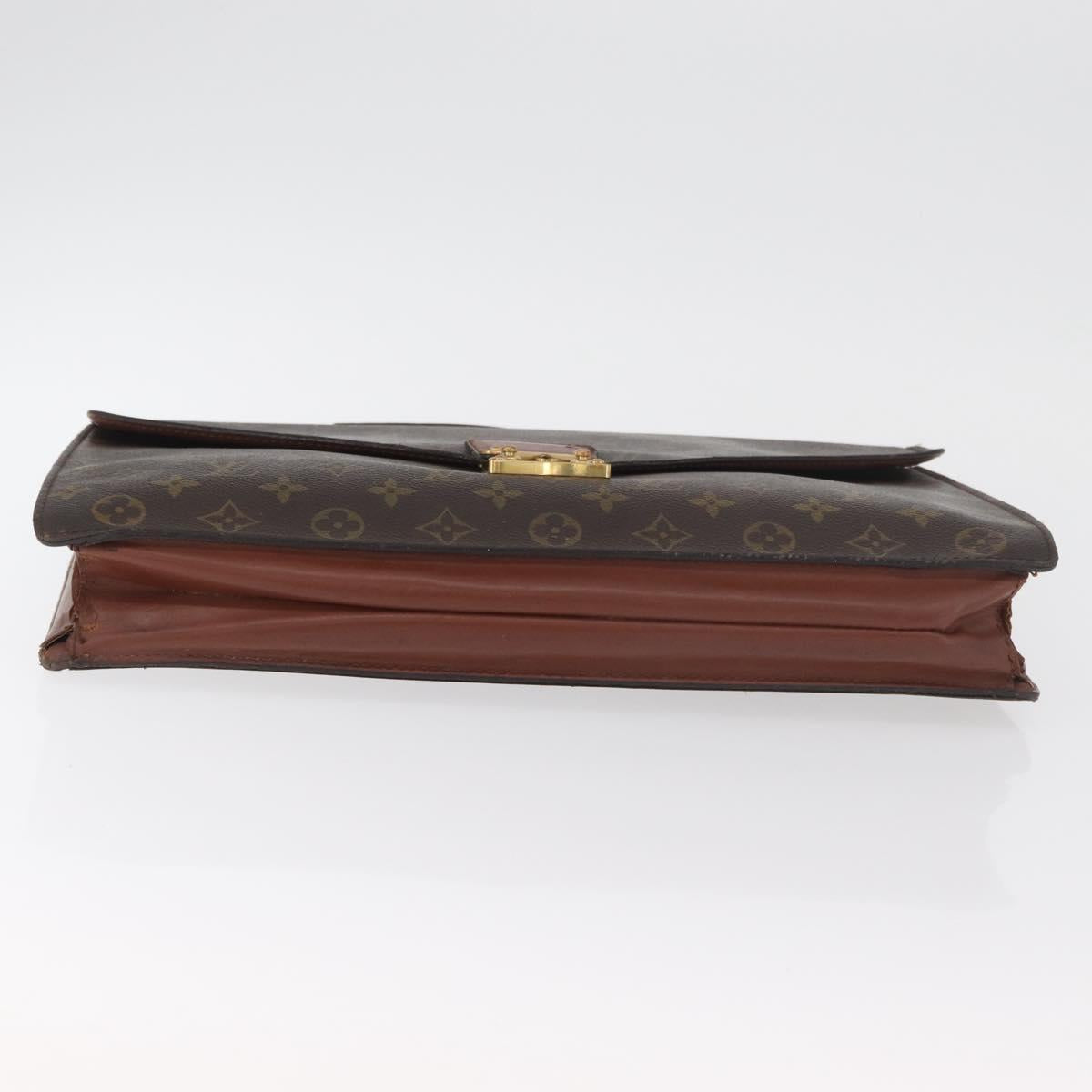 LOUIS VUITTON Monogram Porte Documents Bandouliere Bag M53338 LV Auth 179942