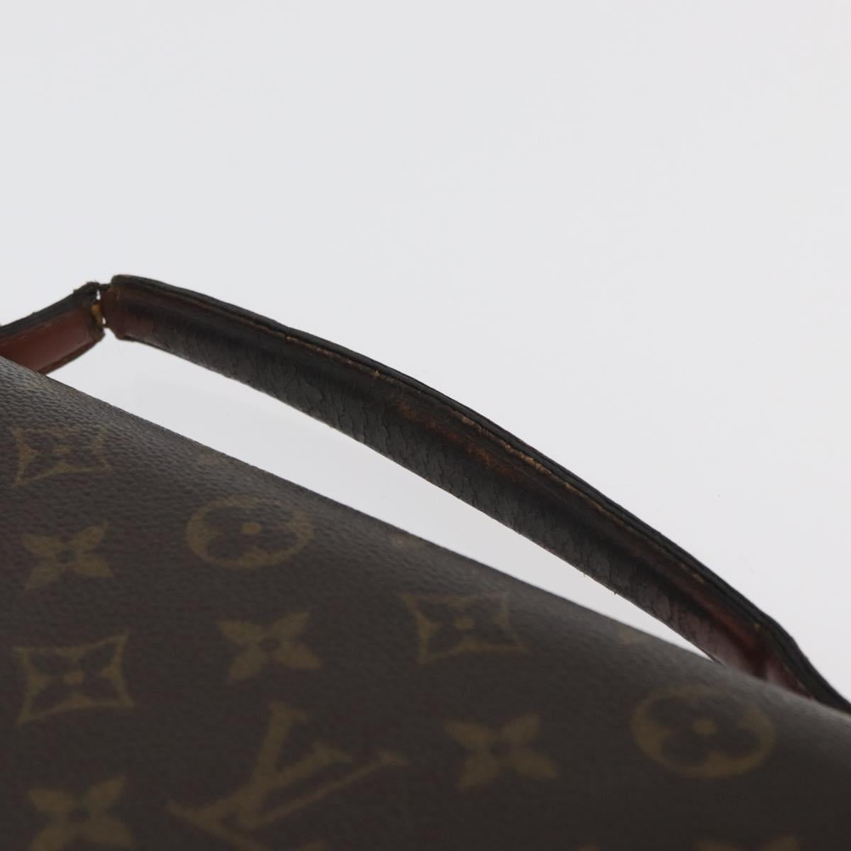LOUIS VUITTON Monogram Porte Documents Bandouliere Bag M53338 LV Auth 179942