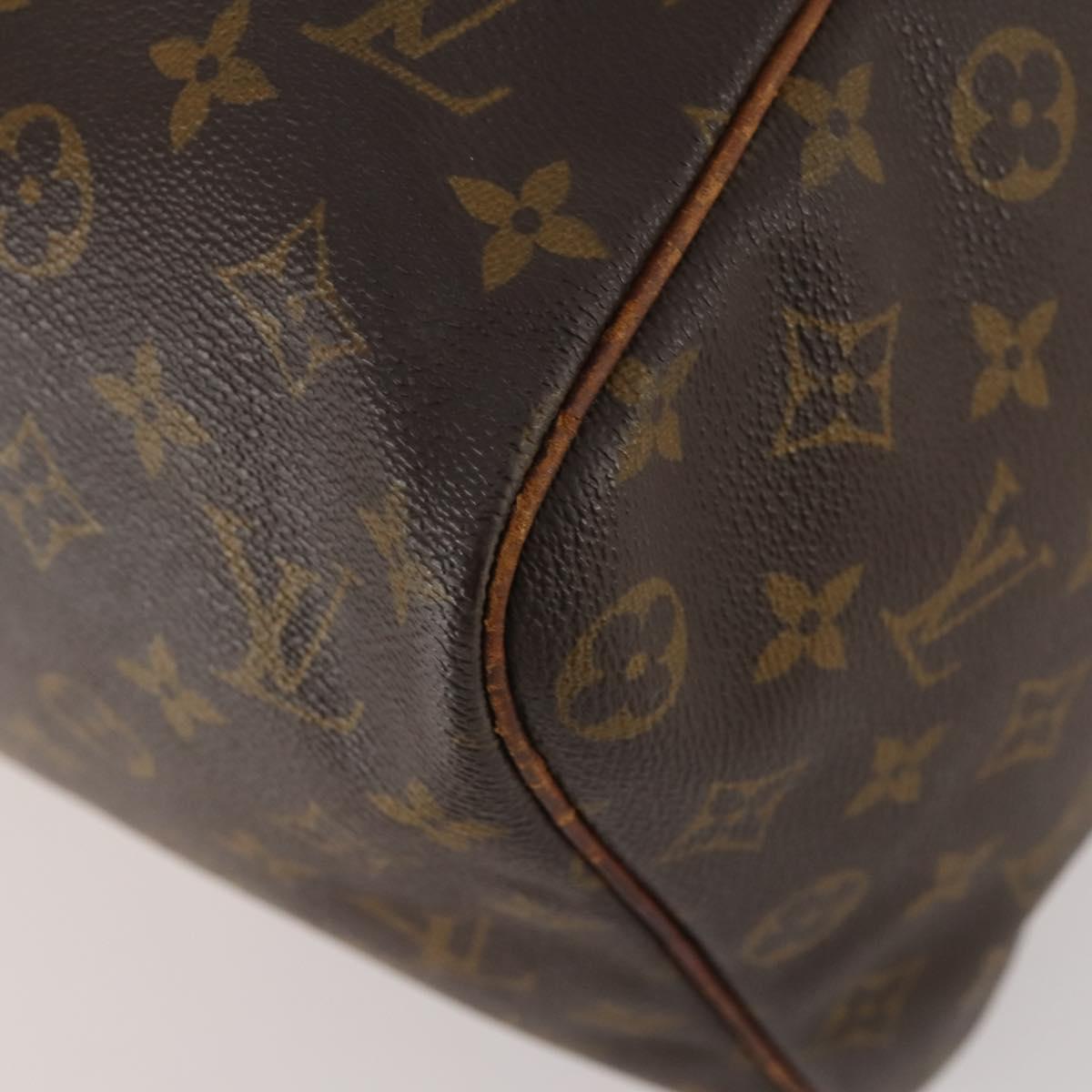 LOUIS VUITTON Monogram Sac Souple 45 Boston Bag M41624 LV Auth 179947