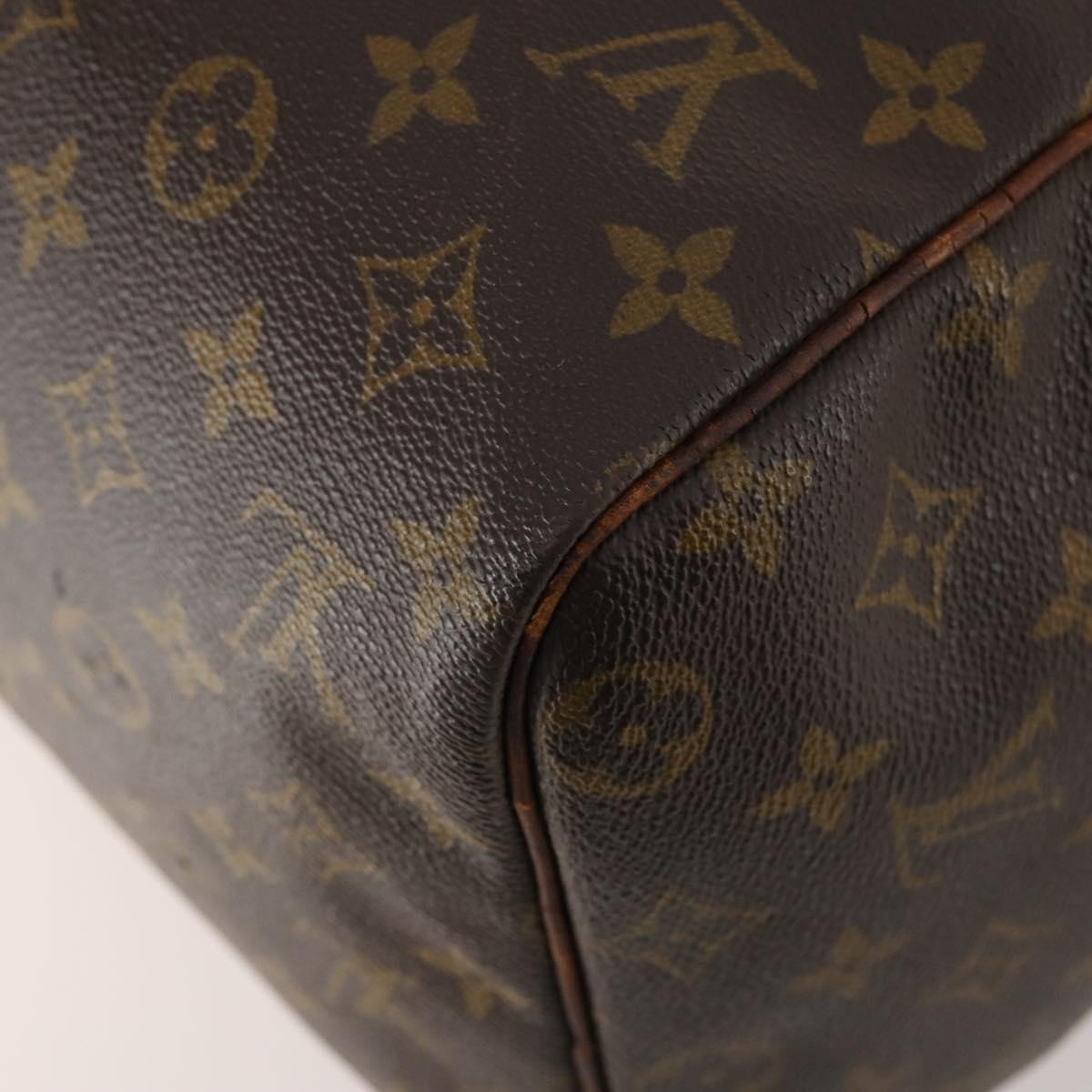 LOUIS VUITTON Monogram Sac Souple 45 Boston Bag M41624 LV Auth 179947