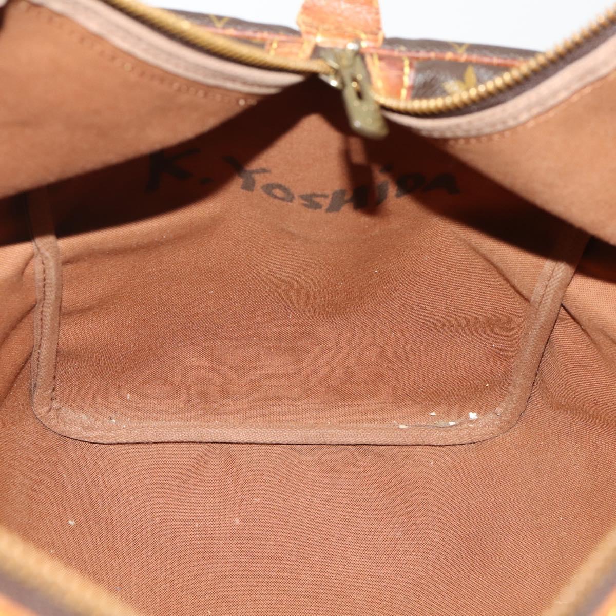 LOUIS VUITTON Monogram Sac Souple 45 Boston Bag M41624 LV Auth 179947