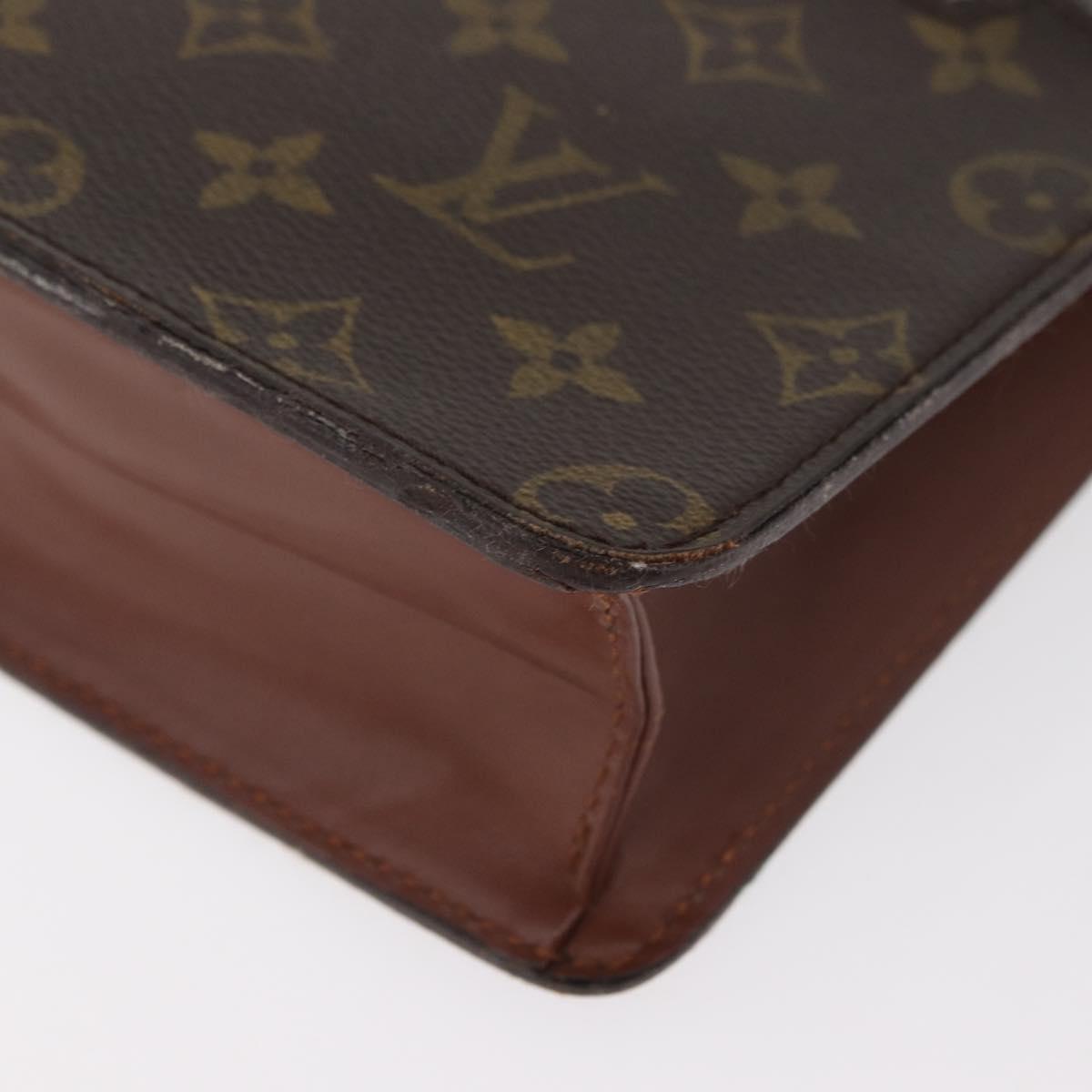 LOUIS VUITTON Monogram Pochette Homme Clutch Bag M51795 LV Auth 179962