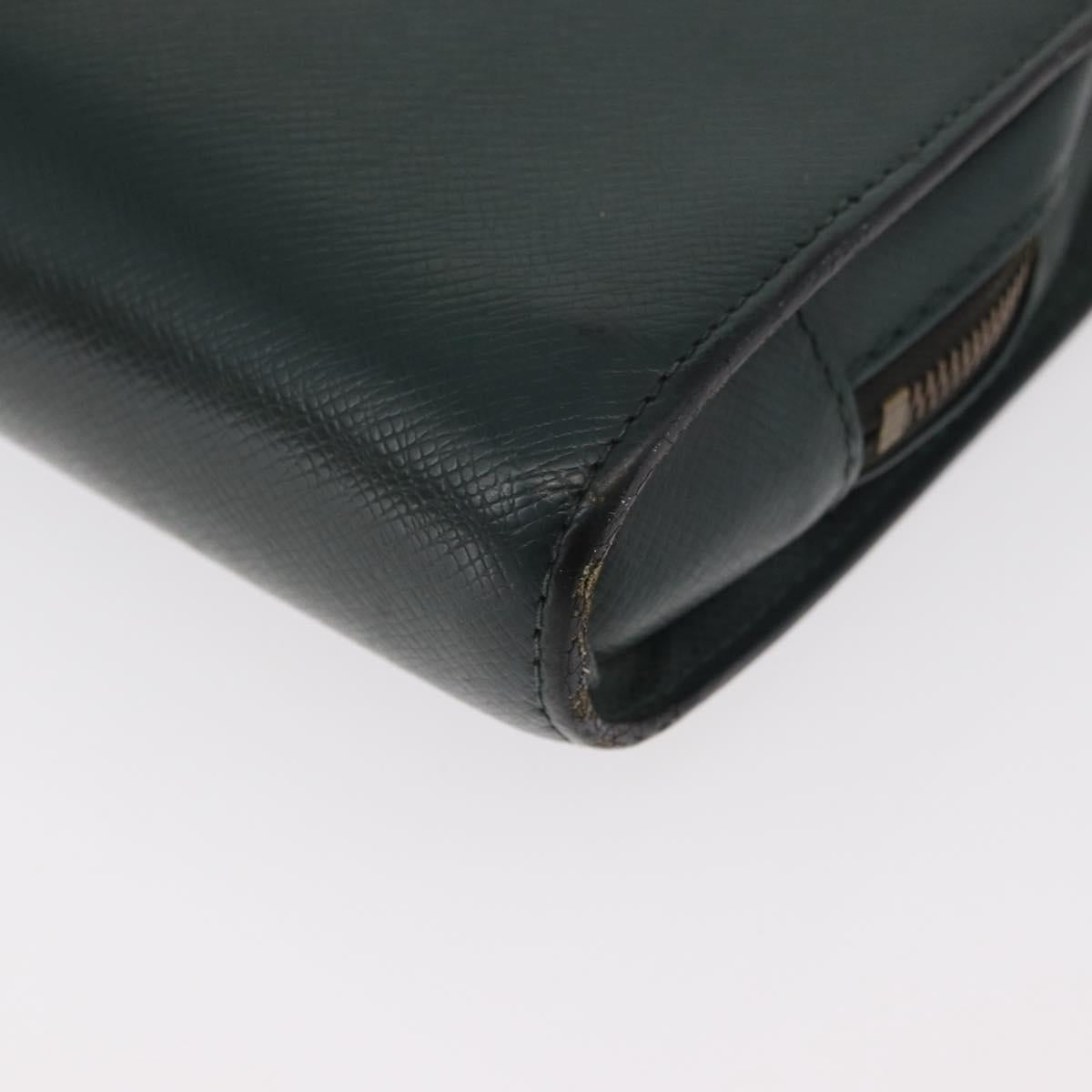 LOUIS VUITTON Taiga Baikal Clutch Bag Epicea M30184 LV Auth 179963