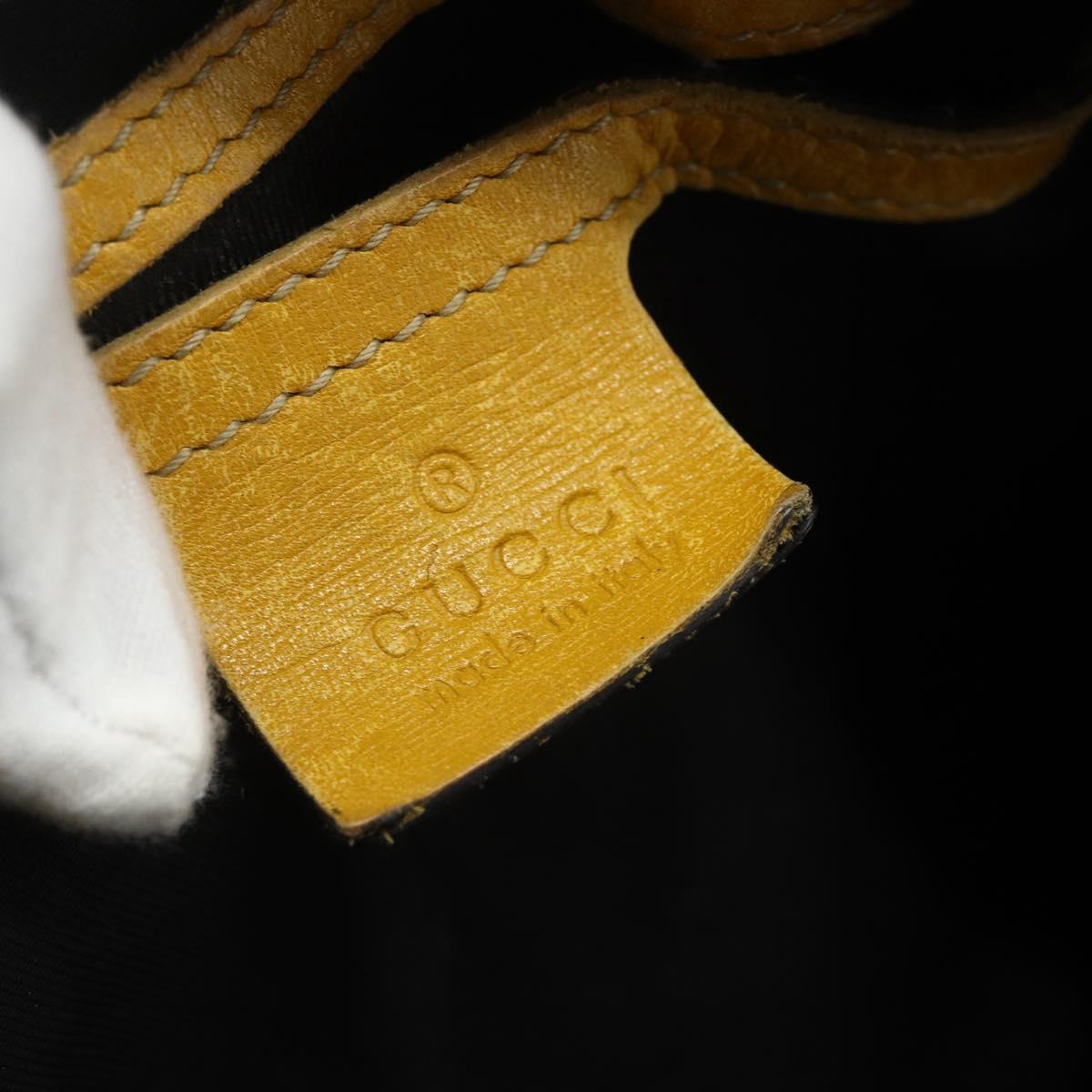 GUCCI GG Supreme Hand Bag PVC Ivory Silver 193603 Auth 180059