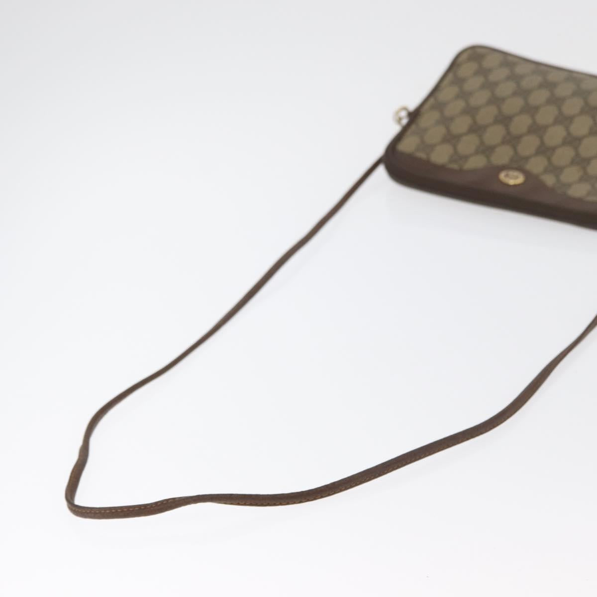 GUCCI GG Supreme Shoulder Bag PVC Beige Gold 89 02 068 Auth 180116