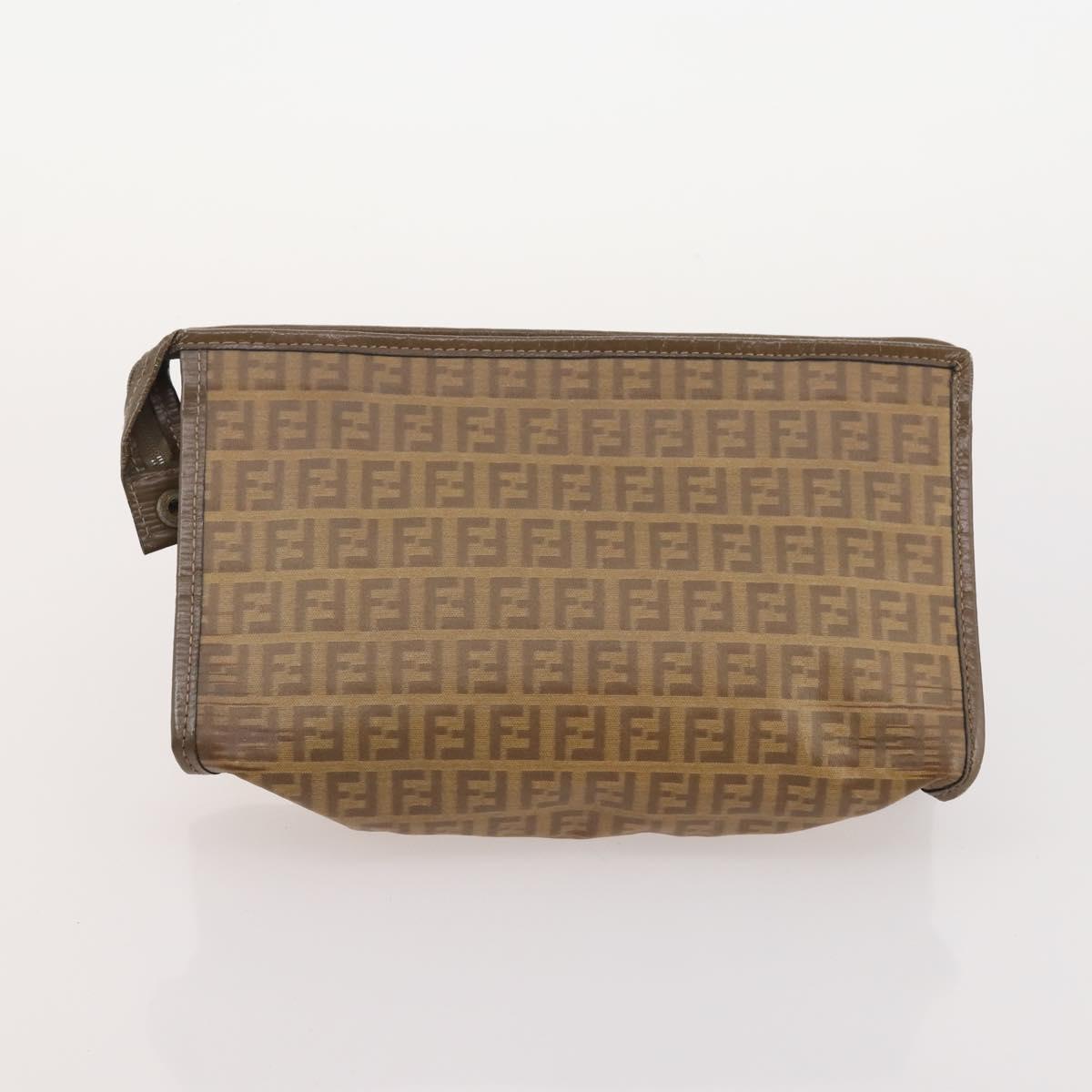 GIVENCHY Gucci Fendi Prada Bag PVC Leather 4 Set Brown Beige black Auth 180241