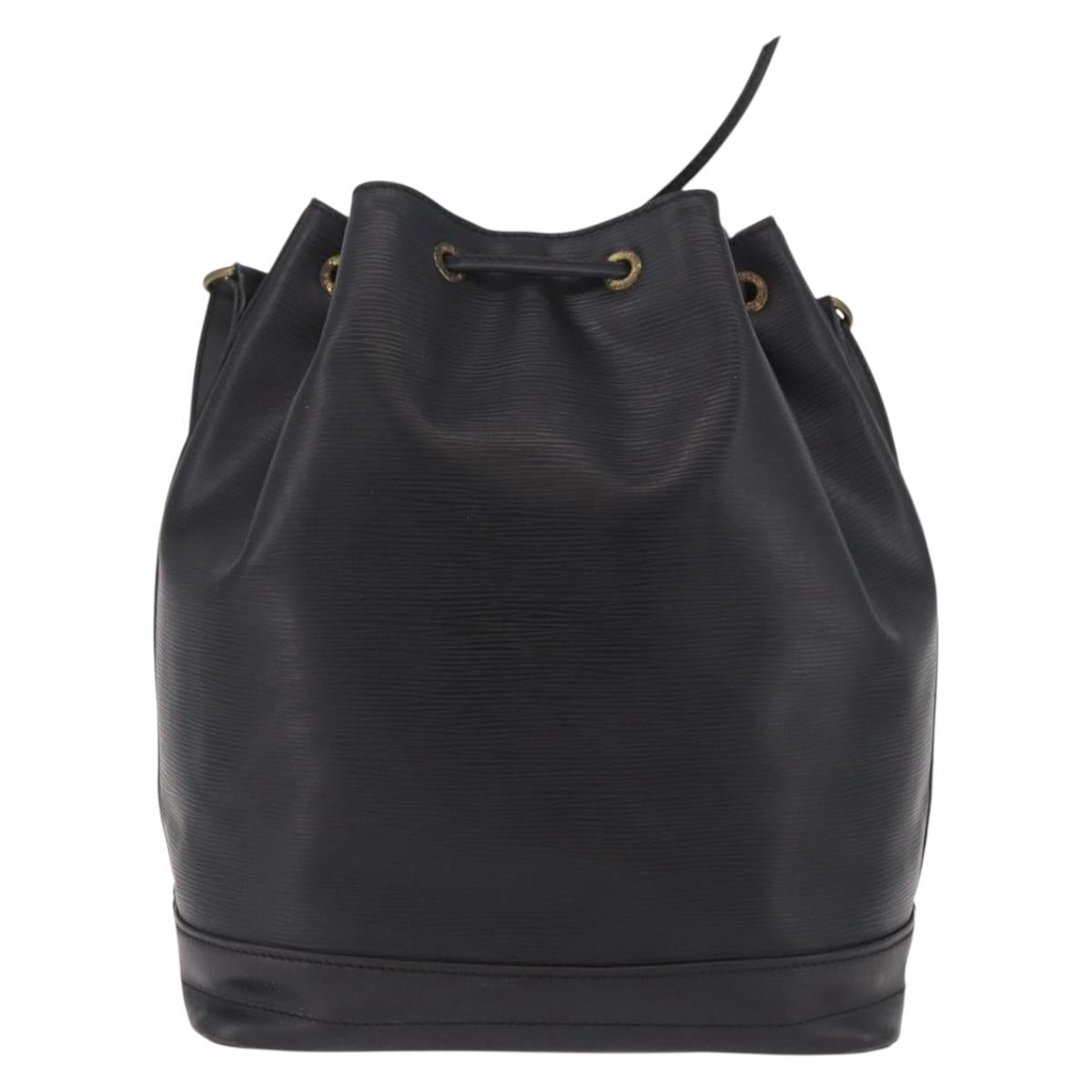 LOUIS VUITTON Epi Noe Shoulder Bag Black M44002 LV Auth 180277A
