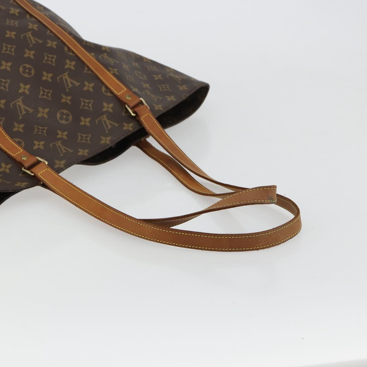 LOUIS VUITTON Monogram Sac Shopping Tote Bag M51108 LV Auth 180291A
