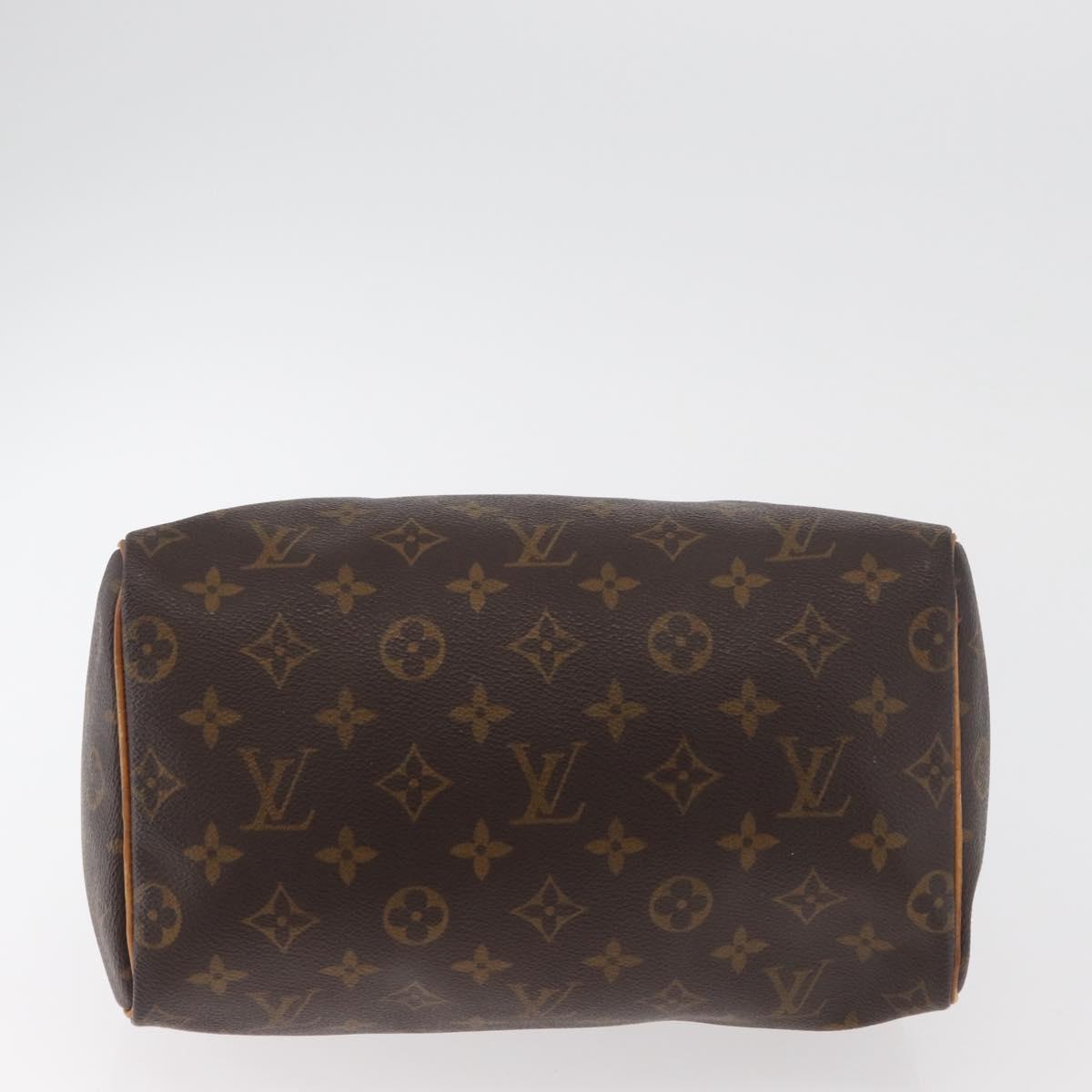 LOUIS VUITTON Monogram Speedy 25 Hand Bag M41528 LV Auth 180292A