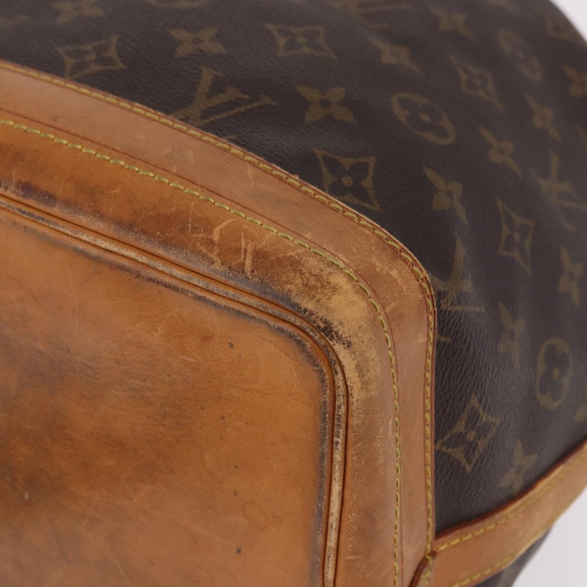 LOUIS VUITTON Monogram Noe Shoulder Bag M42224 LV Auth 180293