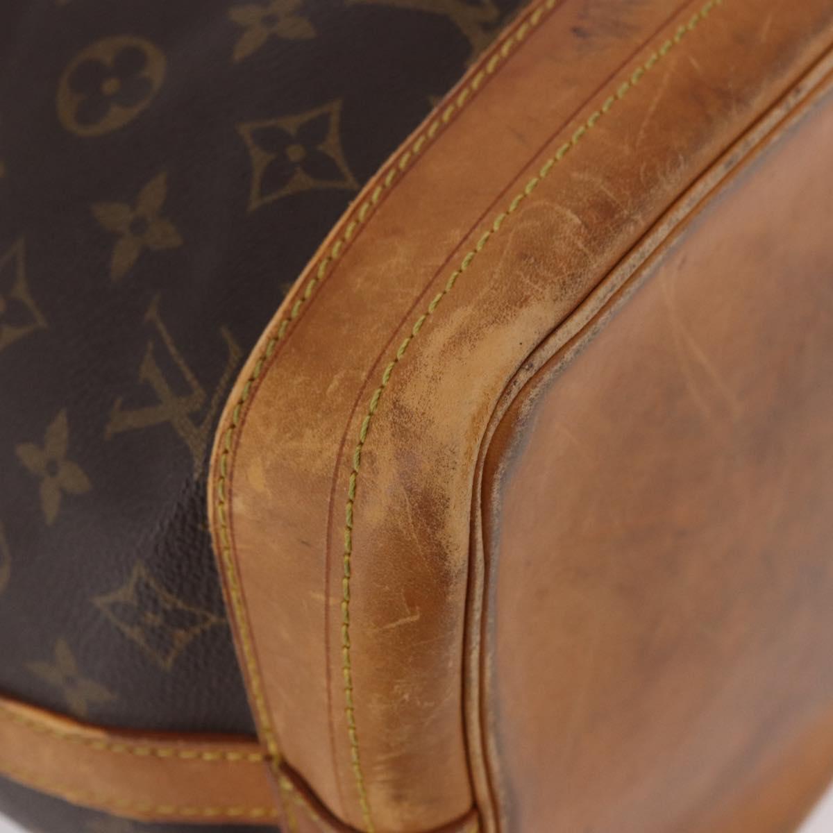 LOUIS VUITTON Monogram Noe Shoulder Bag M42224 LV Auth 180293