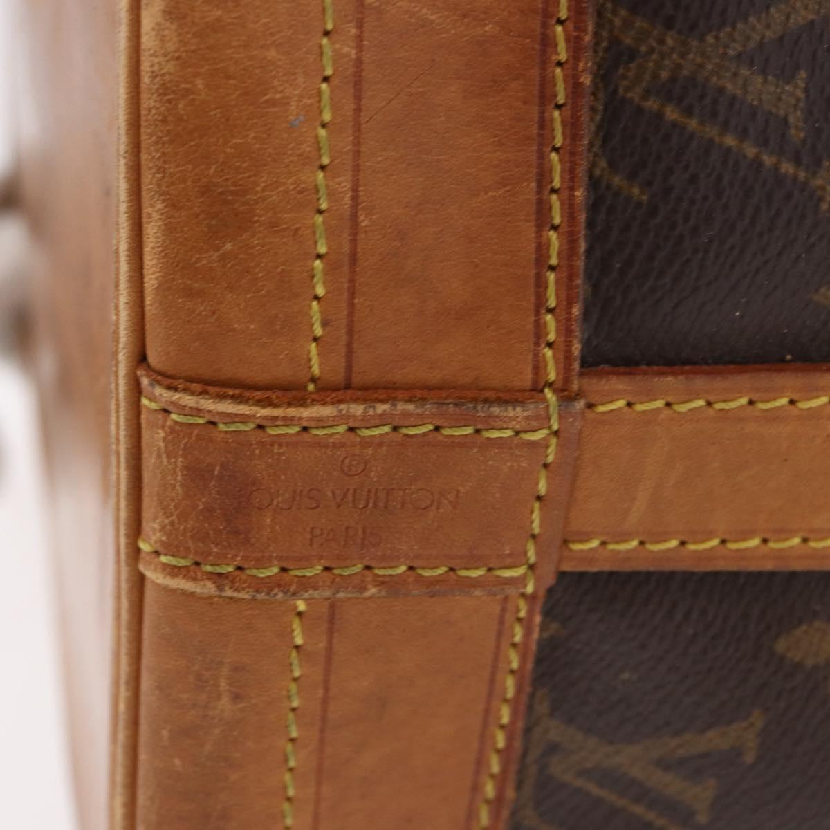 LOUIS VUITTON Monogram Noe Shoulder Bag M42224 LV Auth 180293