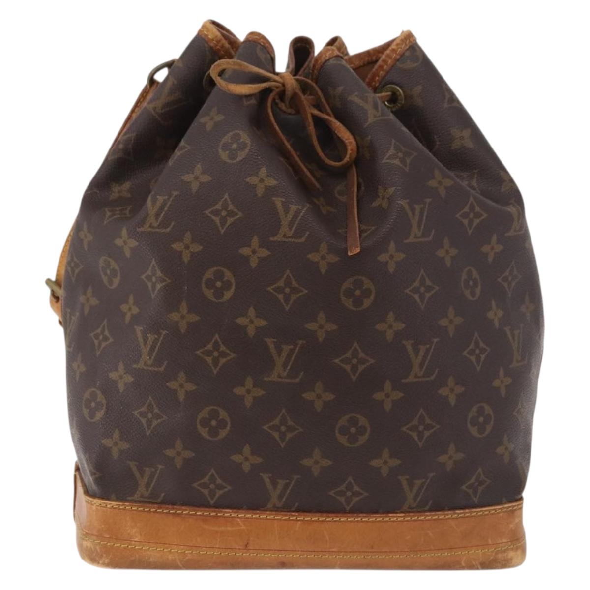 LOUIS VUITTON Monogram Noe Shoulder Bag M42224 LV Auth 180293