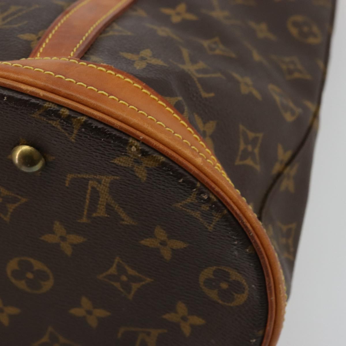 LOUIS VUITTON Monogram Bucket GM Shoulder Bag M42236 LV Auth 180294