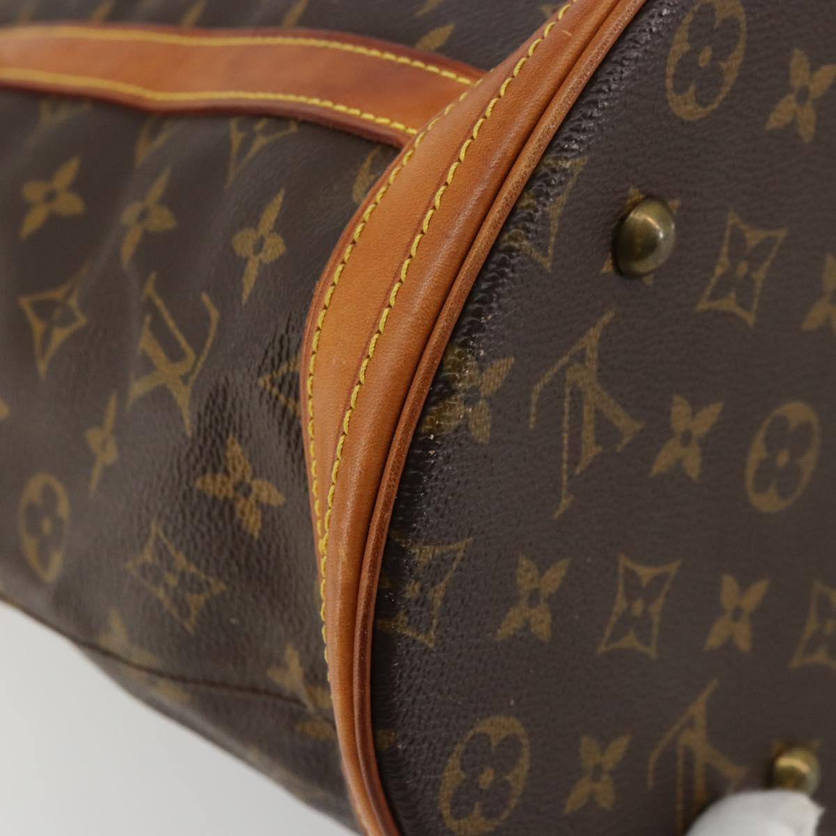 LOUIS VUITTON Monogram Bucket GM Shoulder Bag M42236 LV Auth 180294