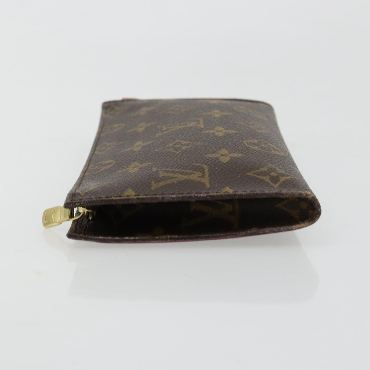 LOUIS VUITTON Monogram Bucket GM Accessory Pouch LV Auth 180295