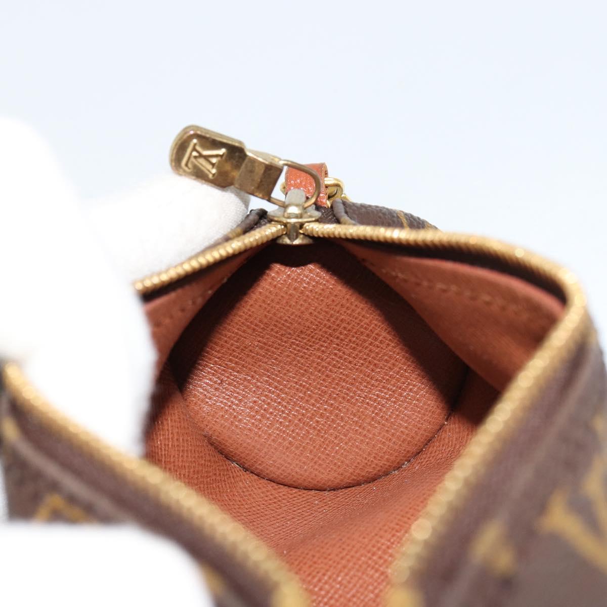 LOUIS VUITTON Monogram Papillon Pouch LV Auth 180297