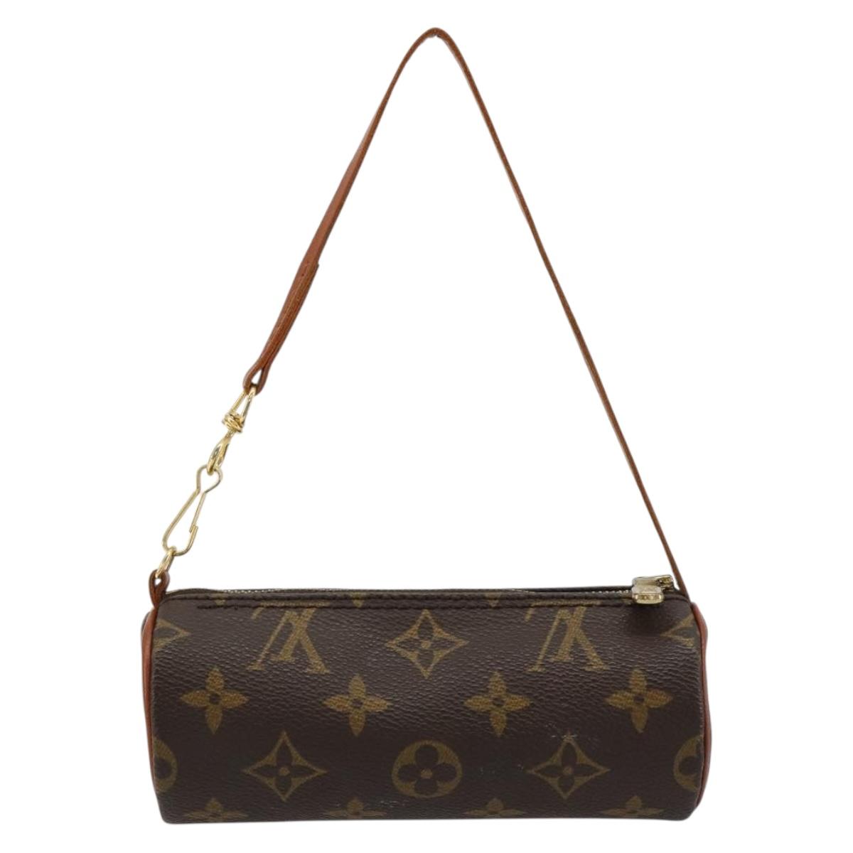 LOUIS VUITTON Monogram Papillon Pouch LV Auth 180297