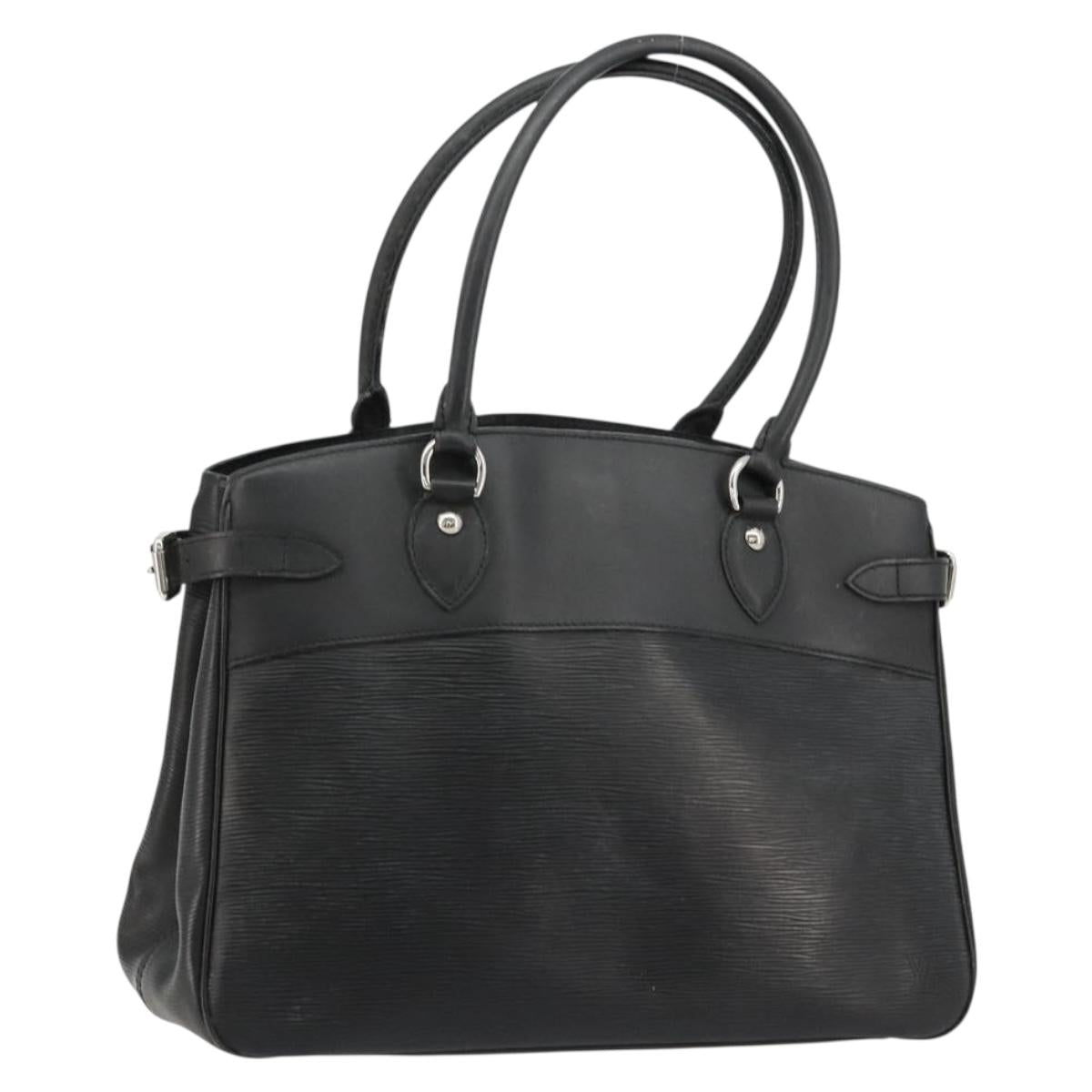 LOUIS VUITTON Epi Passy GM Hand Bag Black M59252 LV Auth 180299