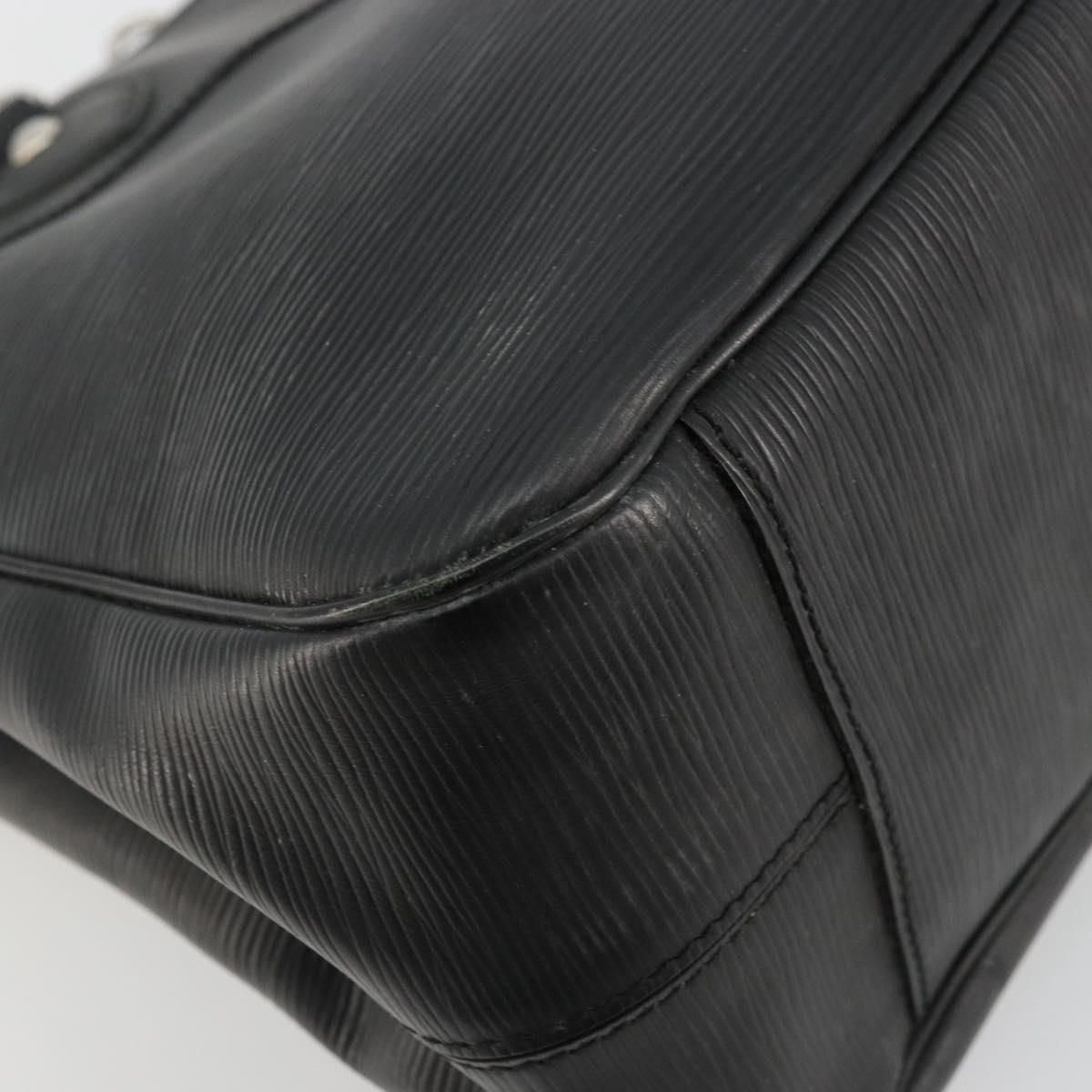 LOUIS VUITTON Epi Passy GM Hand Bag Black M59252 LV Auth 180299