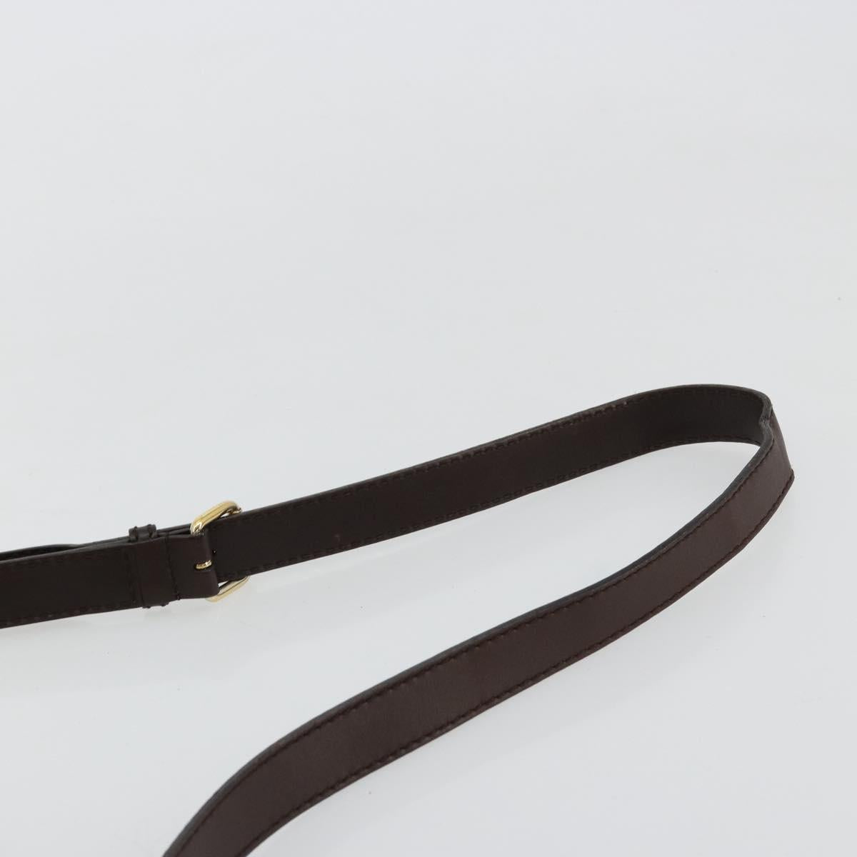 GUCCI GG Canvas Sukey Shoulder Bag Beige Gold 296834 Auth 180306