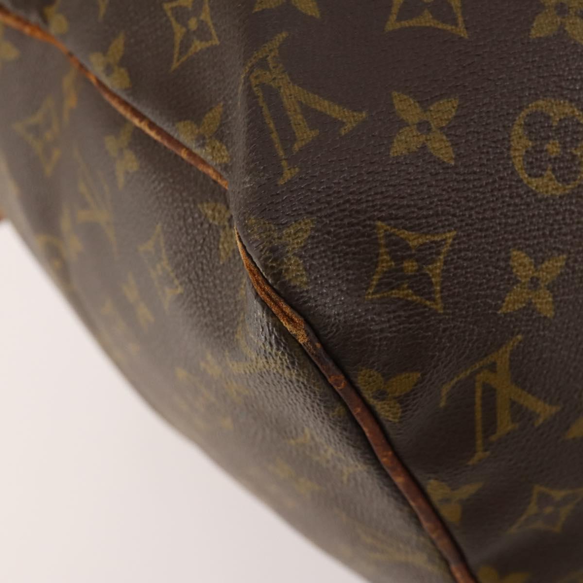 LOUIS VUITTON Monogram Sac Souple 45 Boston Bag M41624 LV Auth 180309