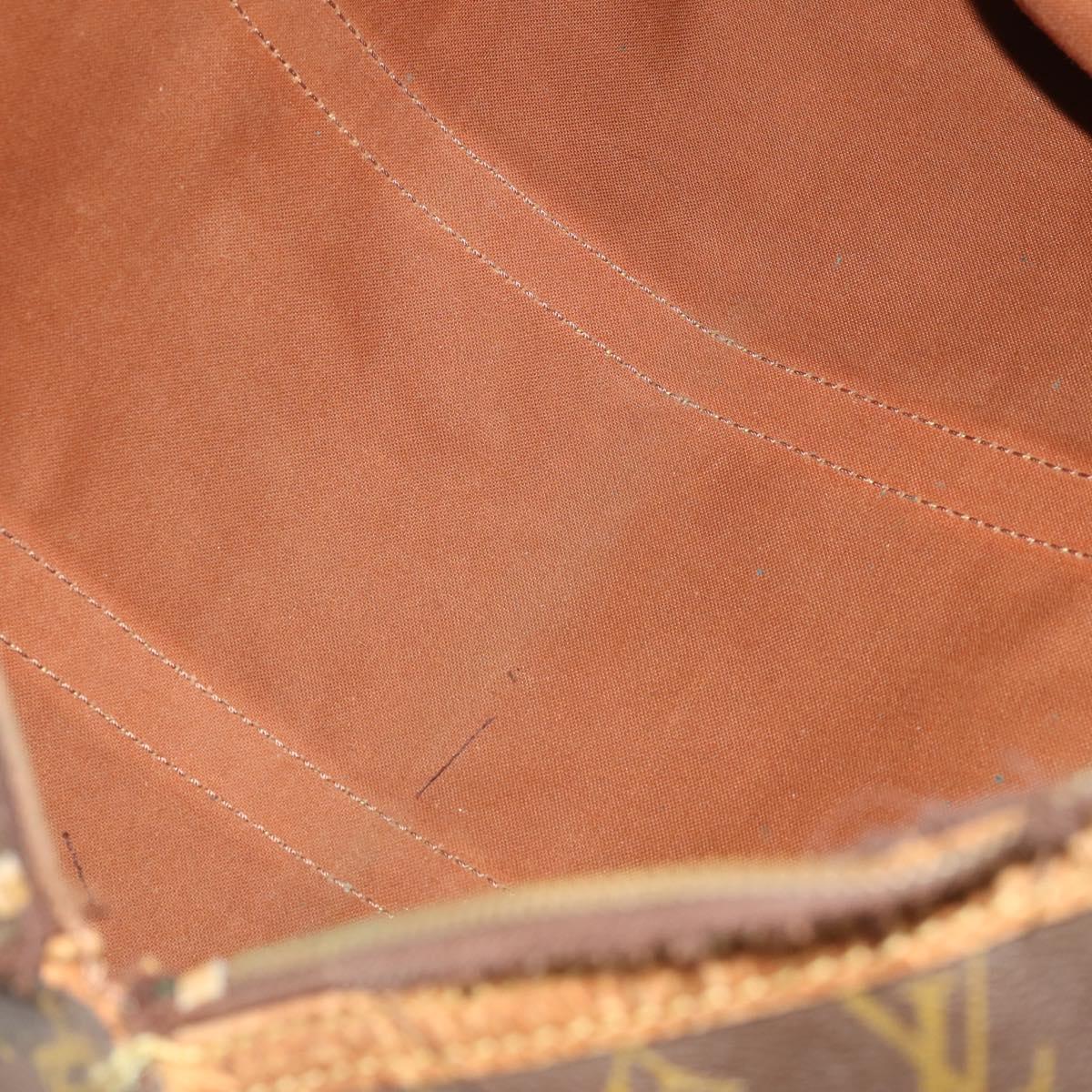 LOUIS VUITTON Monogram Sac Souple 45 Boston Bag M41624 LV Auth 180309