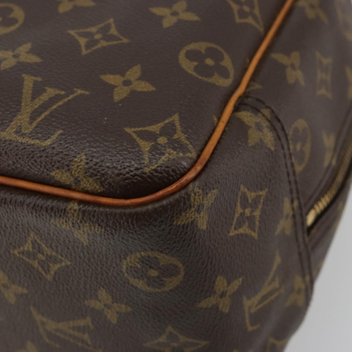 LOUIS VUITTON Monogram Deauville Hand Bag M47270 LV Auth 180317
