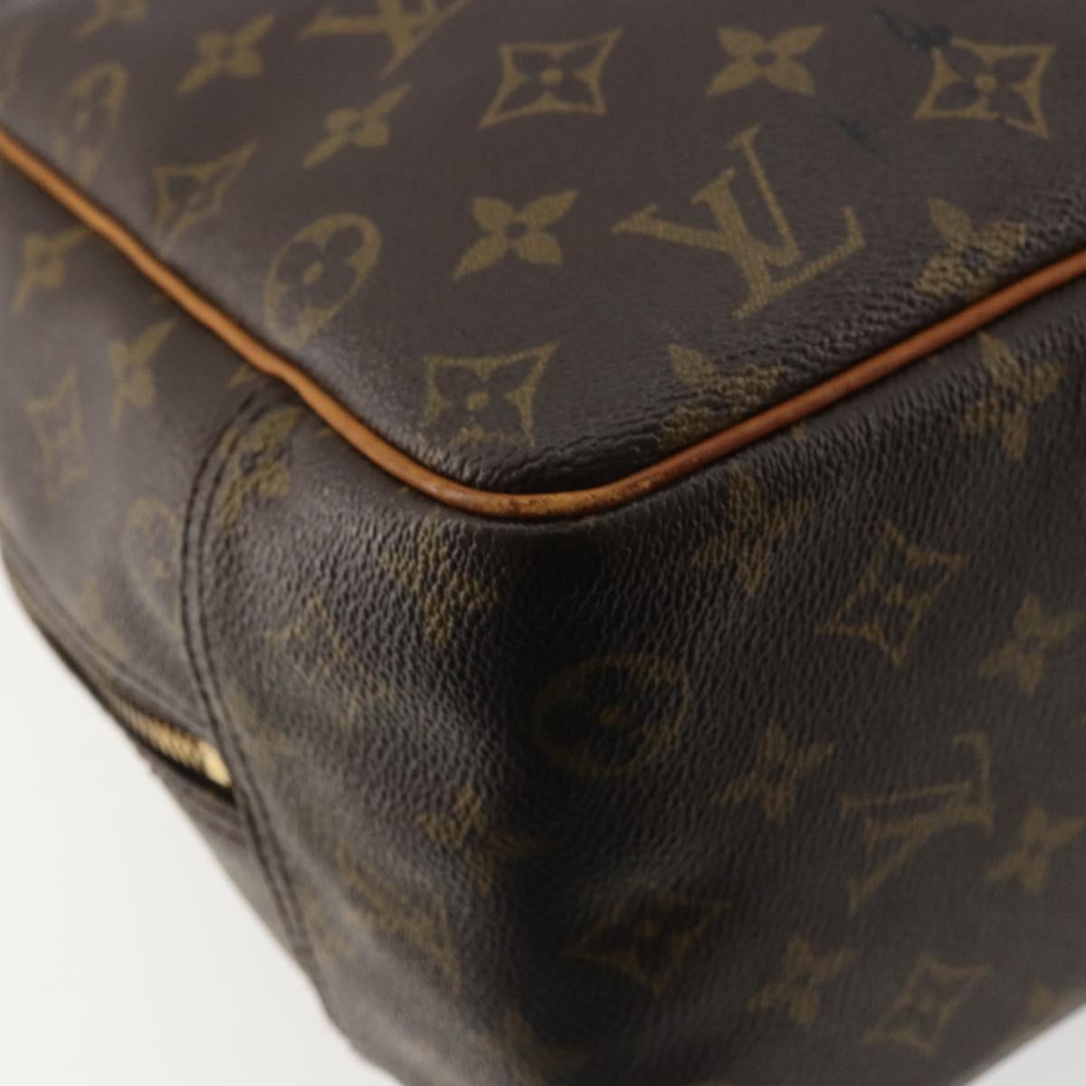 LOUIS VUITTON Monogram Deauville Hand Bag M47270 LV Auth 180317