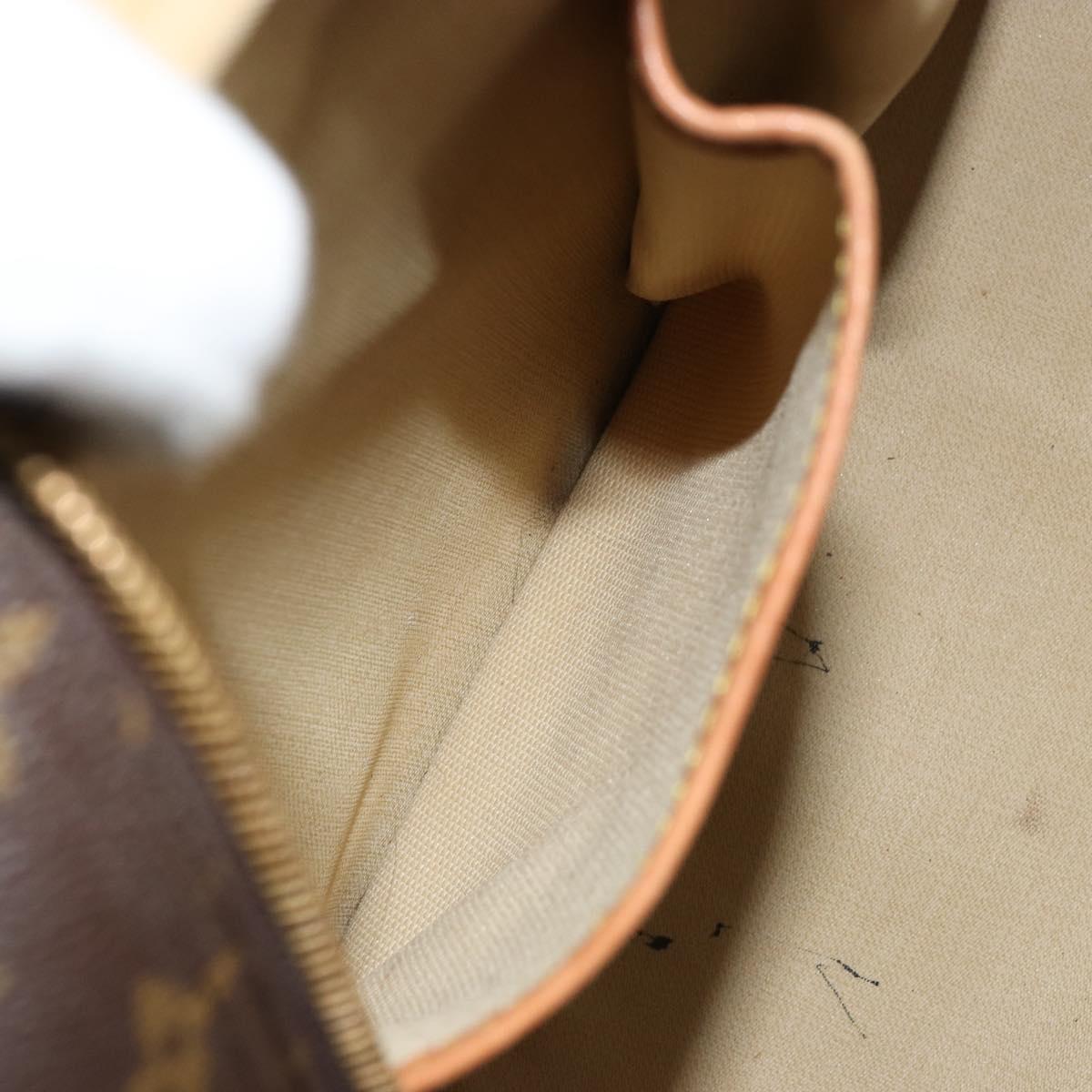 LOUIS VUITTON Monogram Deauville Hand Bag M47270 LV Auth 180317