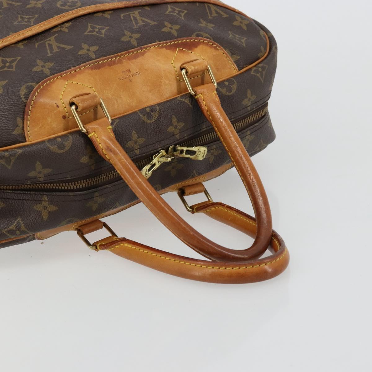 LOUIS VUITTON Monogram Deauville Hand Bag M47270 LV Auth 180317
