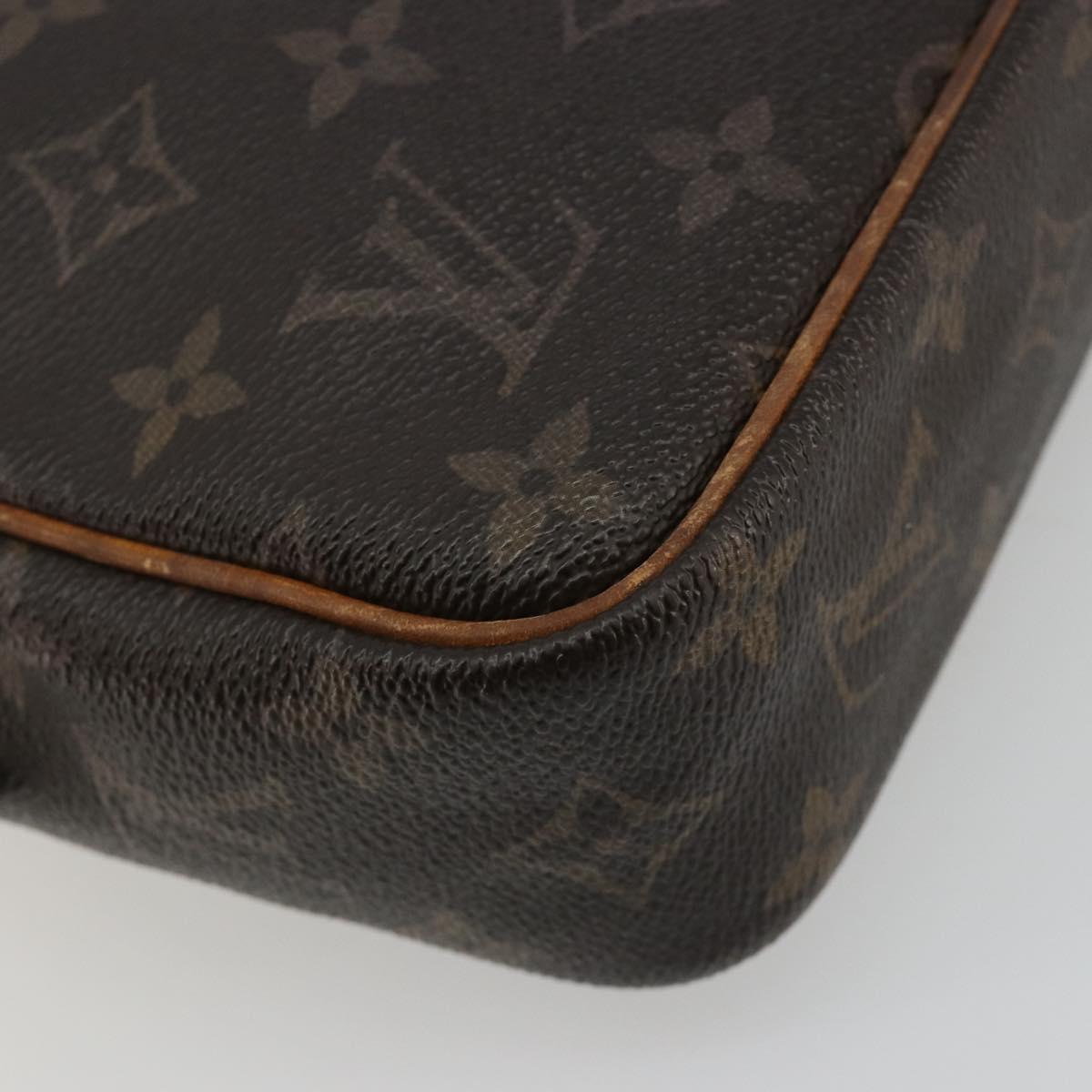LOUIS VUITTON Monogram Compiegne 23 Clutch Bag M51847 LV Auth 180323