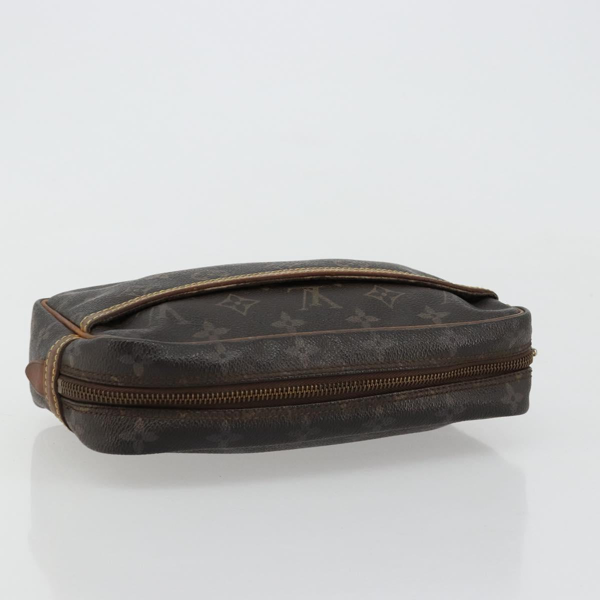 LOUIS VUITTON Monogram Compiegne 23 Clutch Bag M51847 LV Auth 180323
