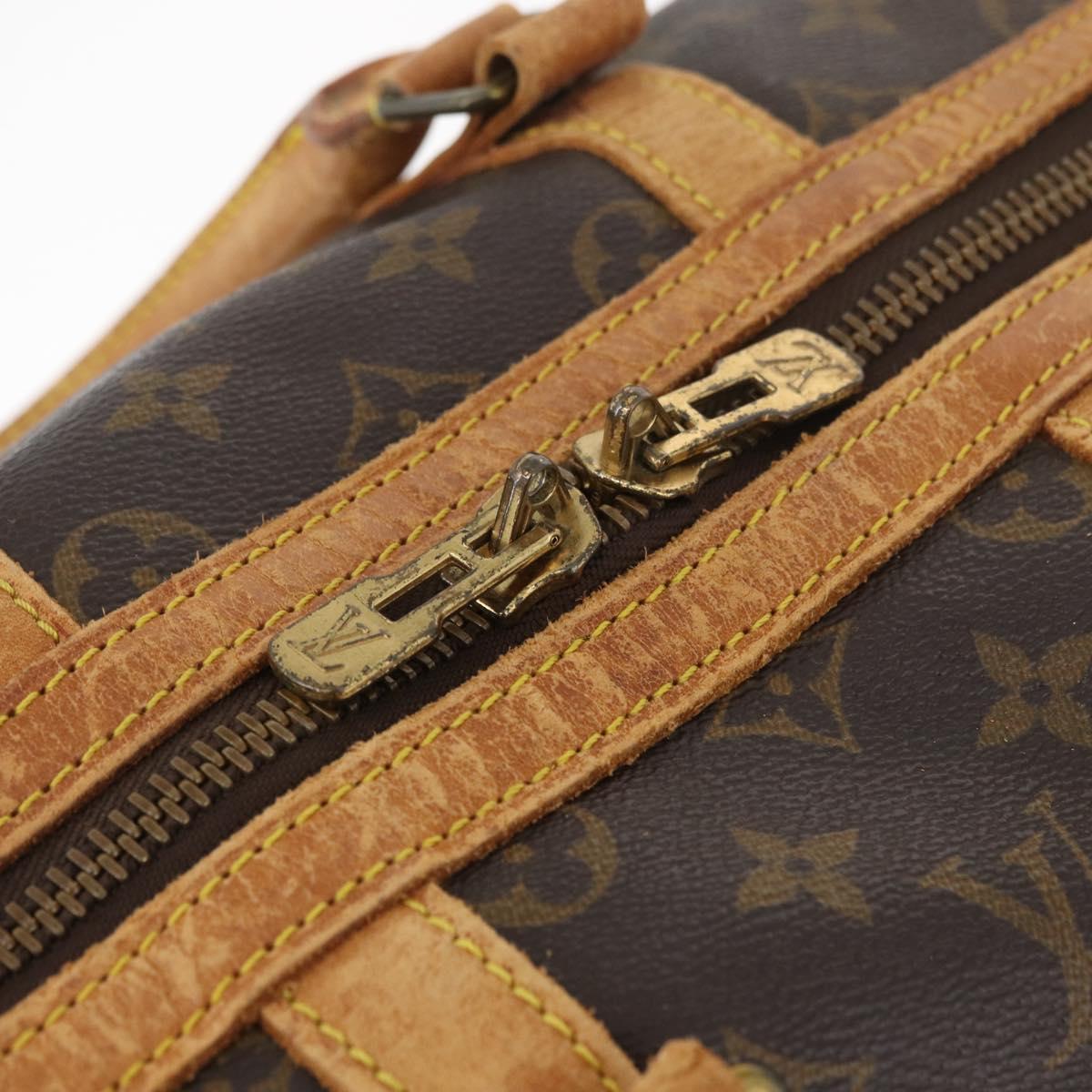 LOUIS VUITTON Monogram Sac Sports Boston Bag M41444 LV Auth 180325