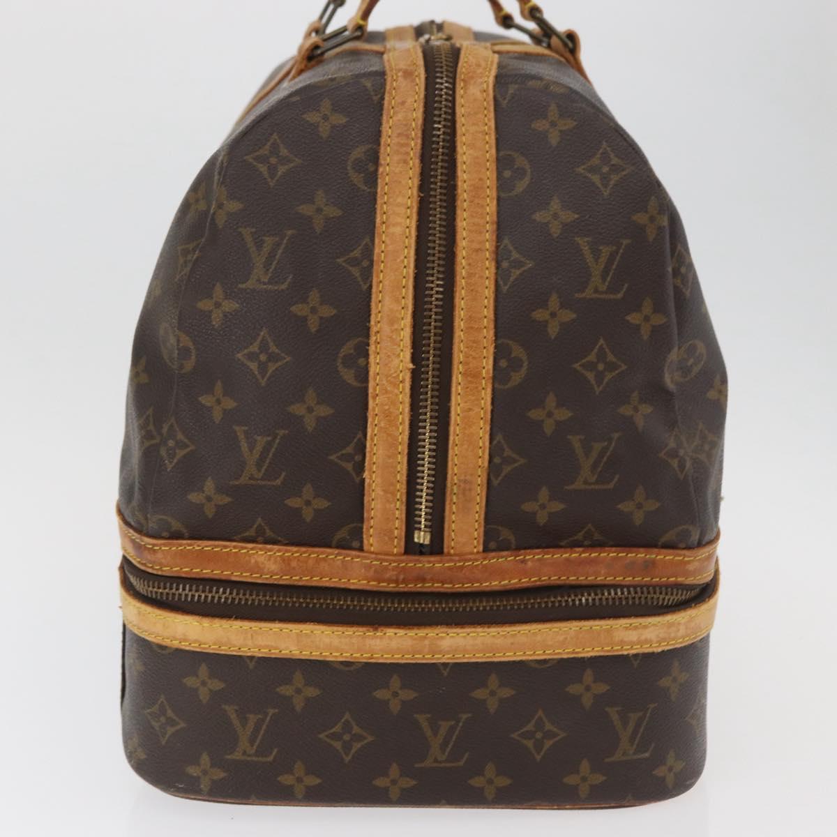 LOUIS VUITTON Monogram Sac Sports Boston Bag M41444 LV Auth 180325