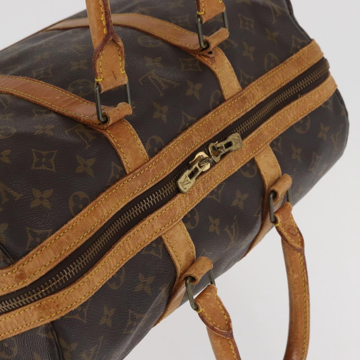 LOUIS VUITTON Monogram Sac Sports Boston Bag M41444 LV Auth 180325